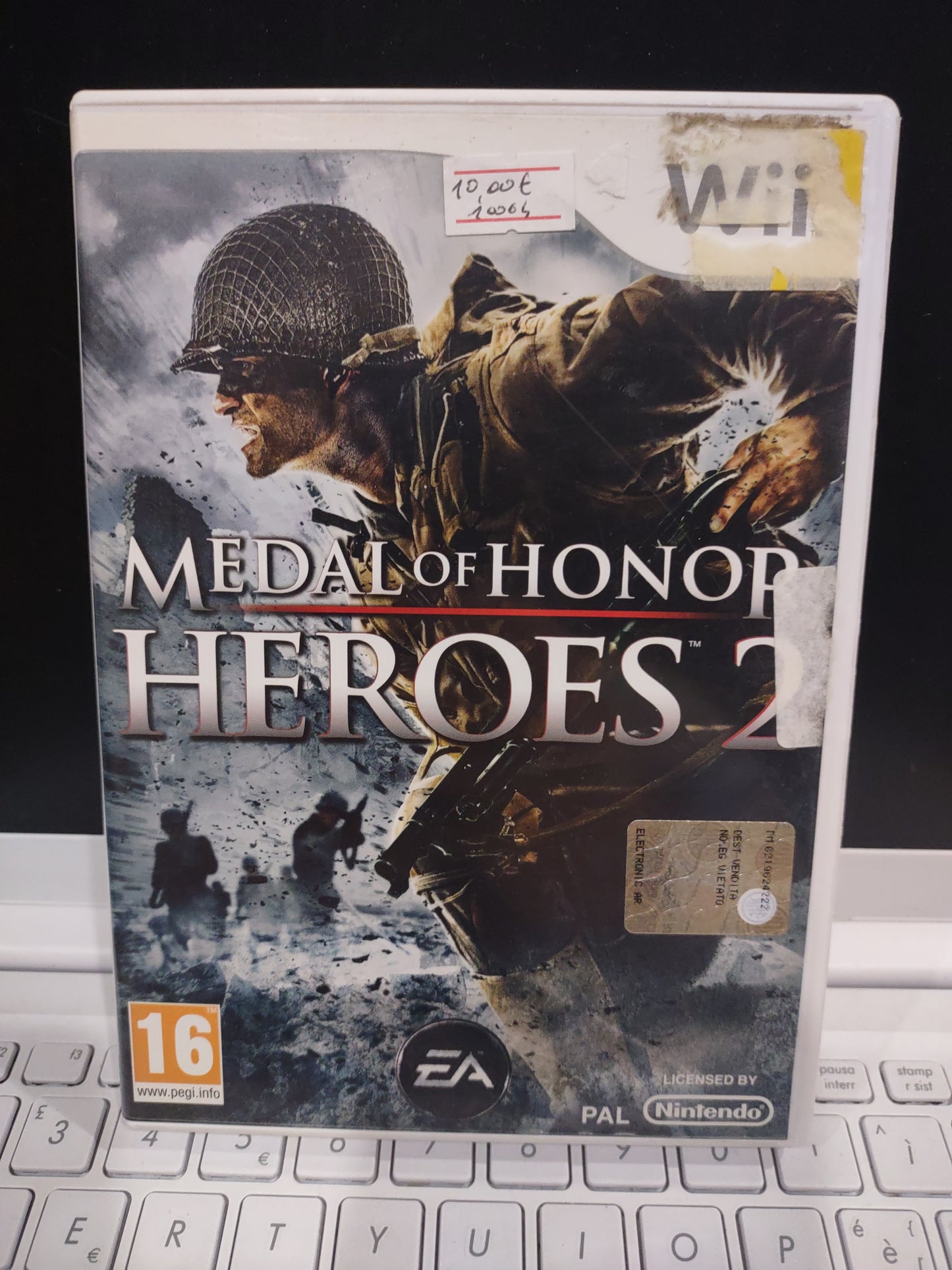Gioco Nintendo Wii medal of Honor Heroes 2