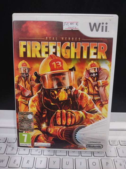 Gioco Nintendo Wii real Heroes firefighter PAL ita