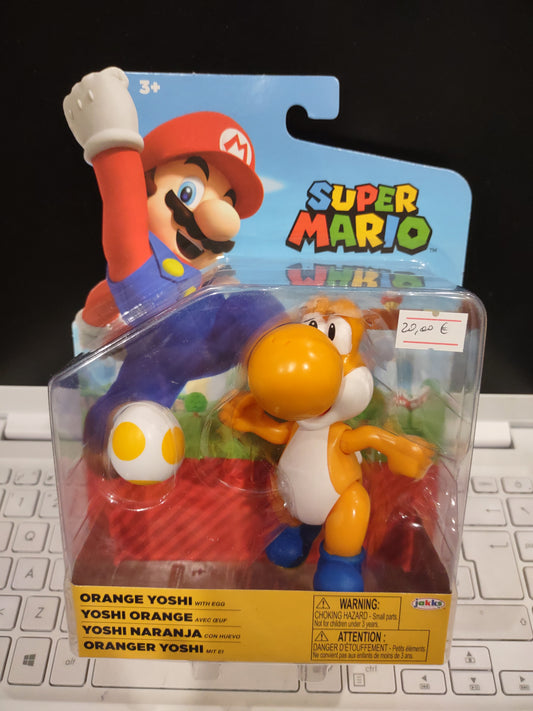 Action figure super Mario jakks pacific Orange Yoshi