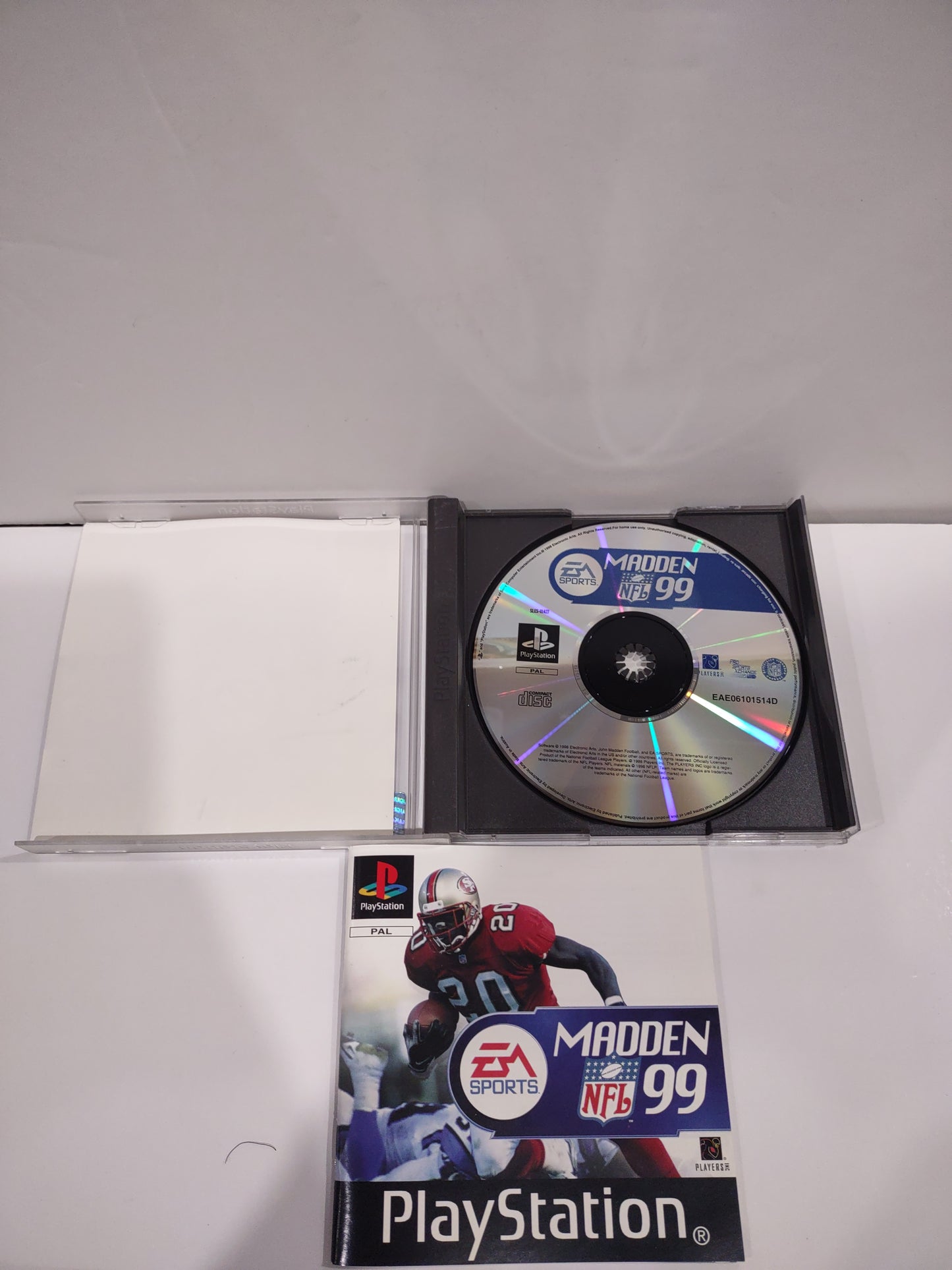 Gioco ps1 PlayStation NFL madden 99