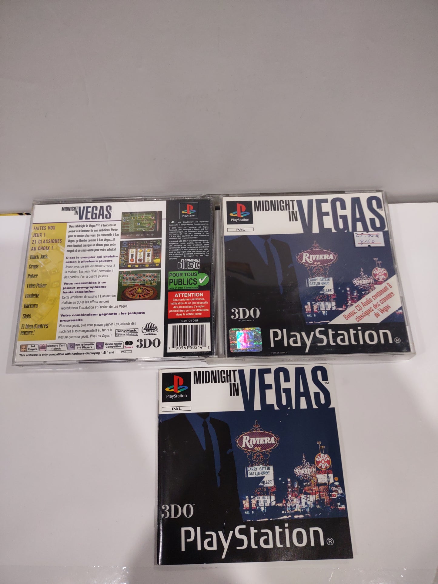 Gioco ps1 Midnight in Vegas PlayStation