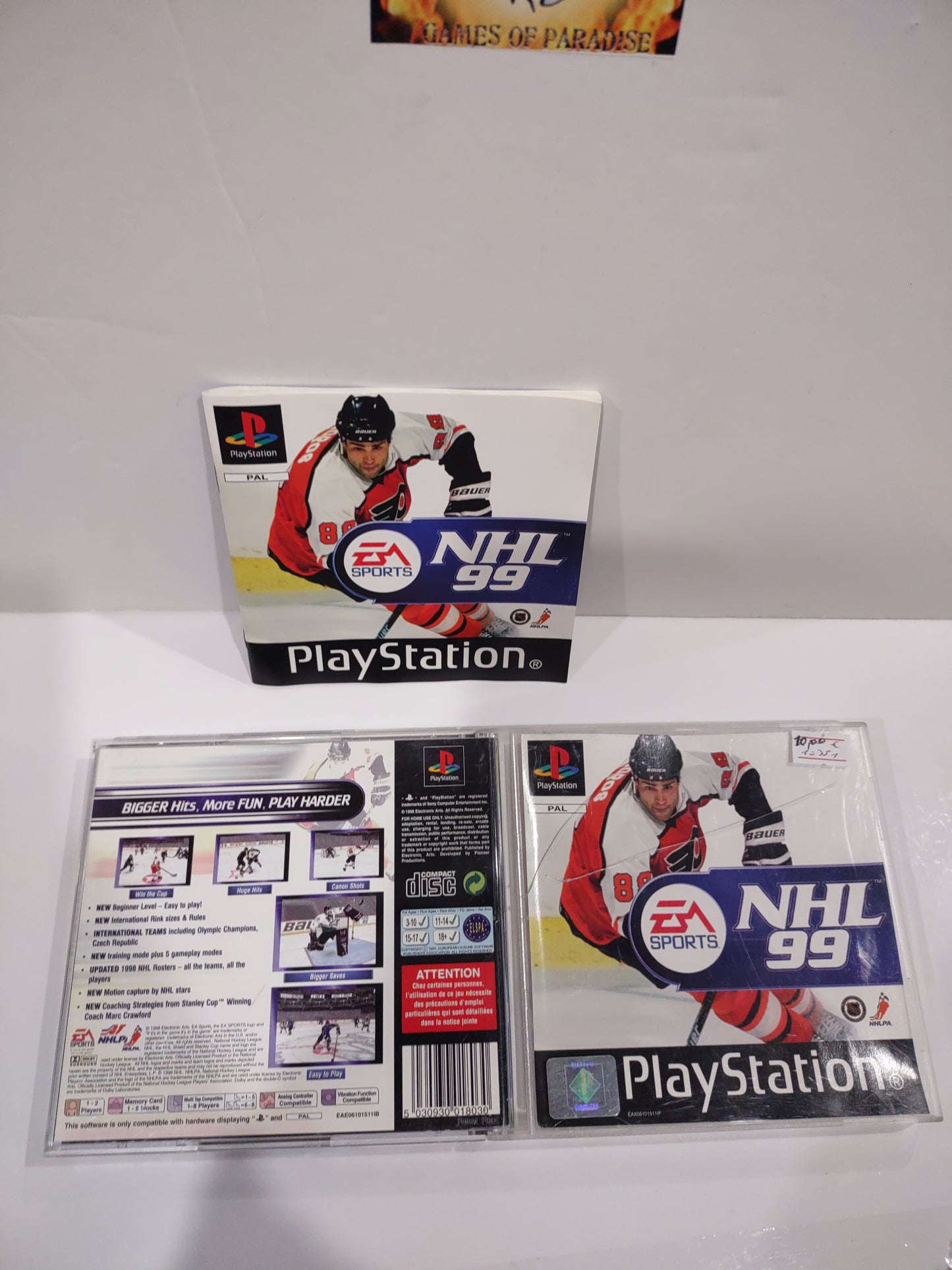 Gioco ps1 NHL 99 PlayStation sports