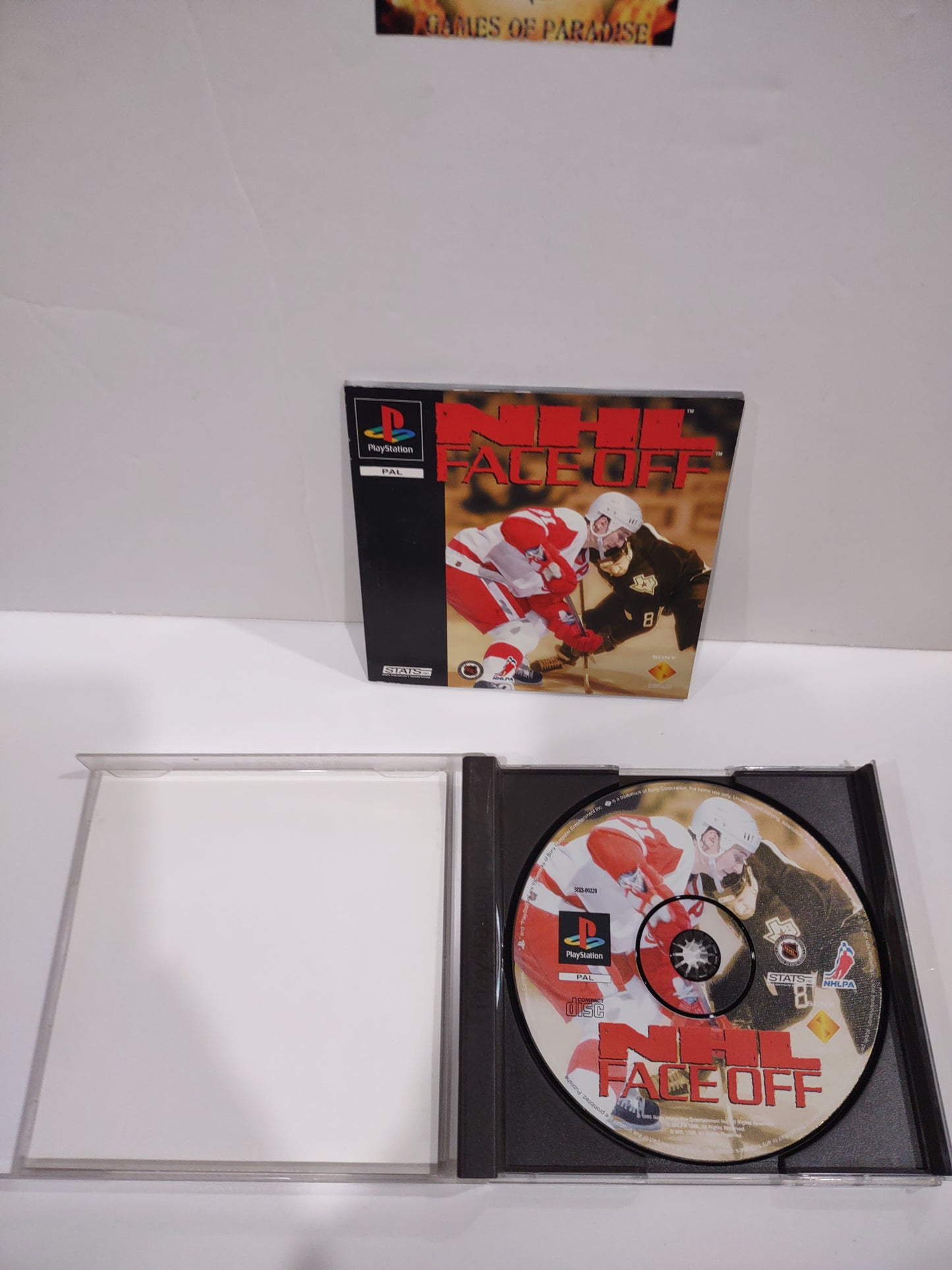 Gioco ps1 NHL face off playstation