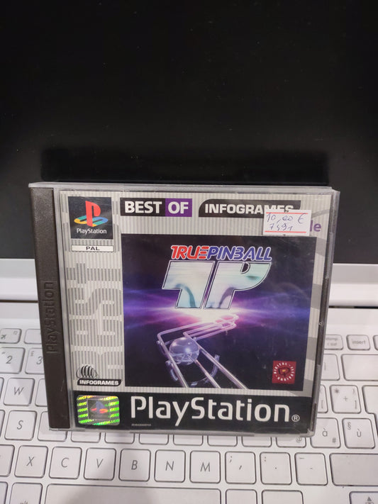 Gioco ps1 PlayStation true Pinball PAL