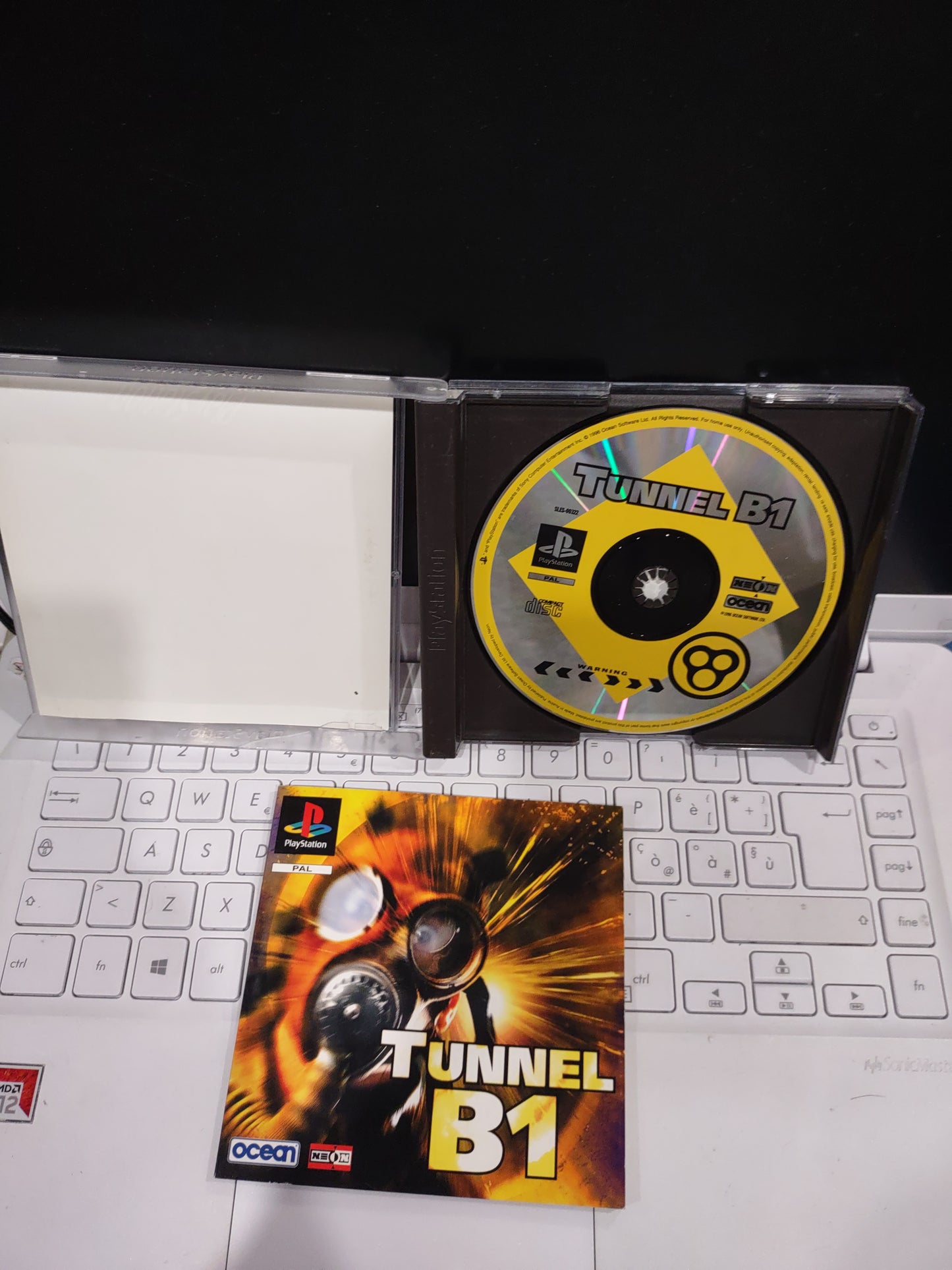 Gioco ps1 PlayStation PAL tunnel B1