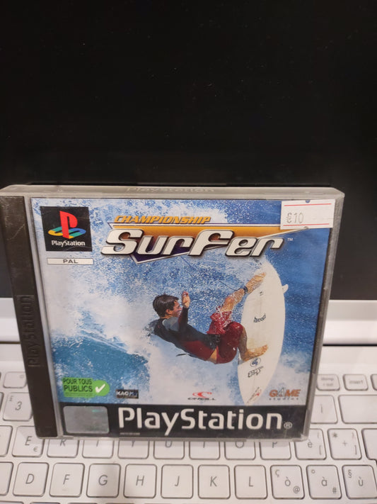 Gioco ps1 PlayStation Championship surfer PAL