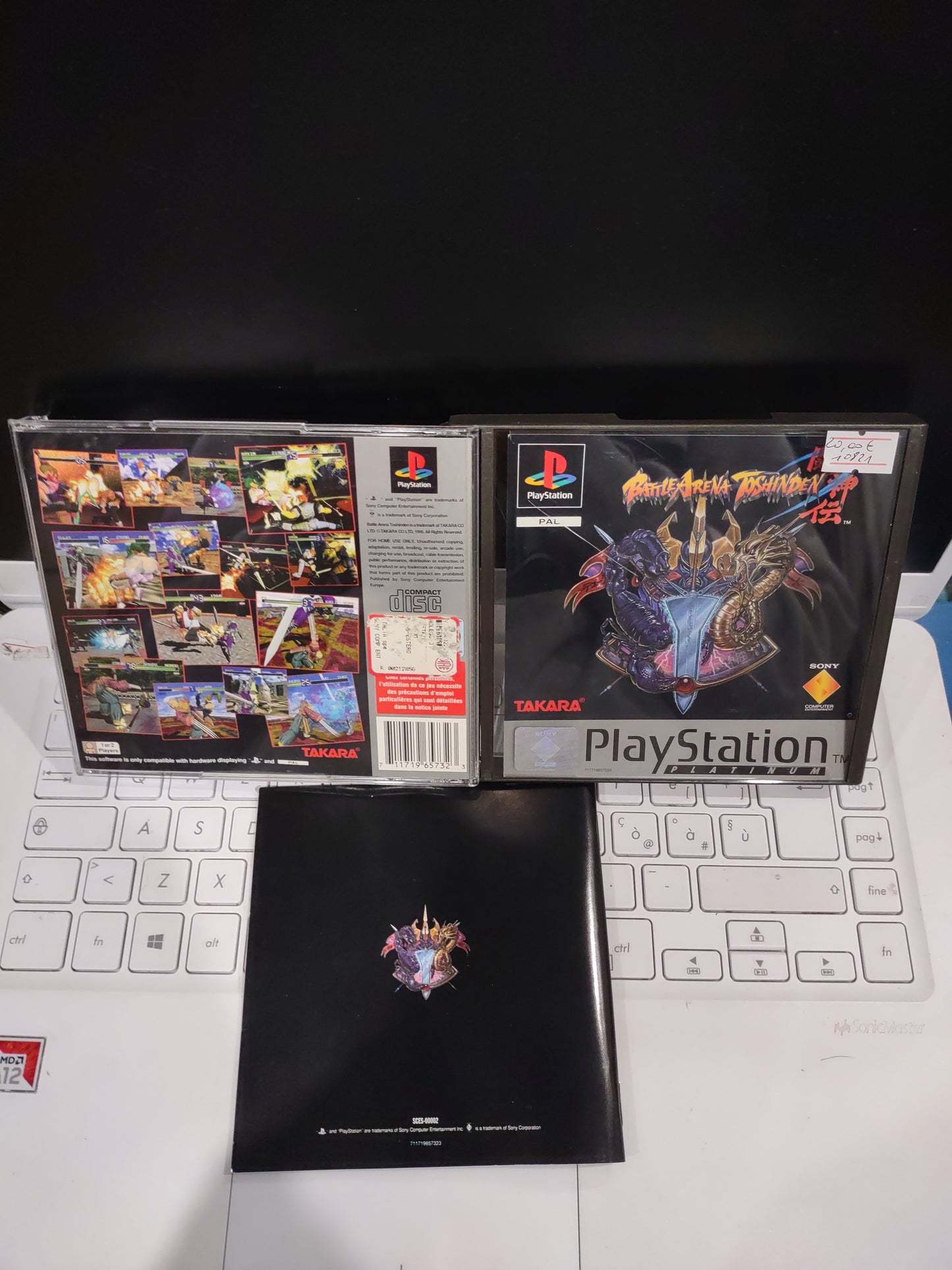 Gioco PS1 PlayStation Platinum Battle Arena toshinden takara