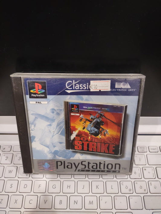 Gioco PS1 PlayStation Platinum soviet strike