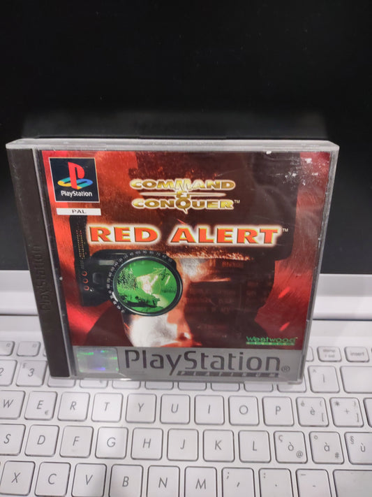 Gioco PS1 PlayStation Platinum command & conquer  Red alert