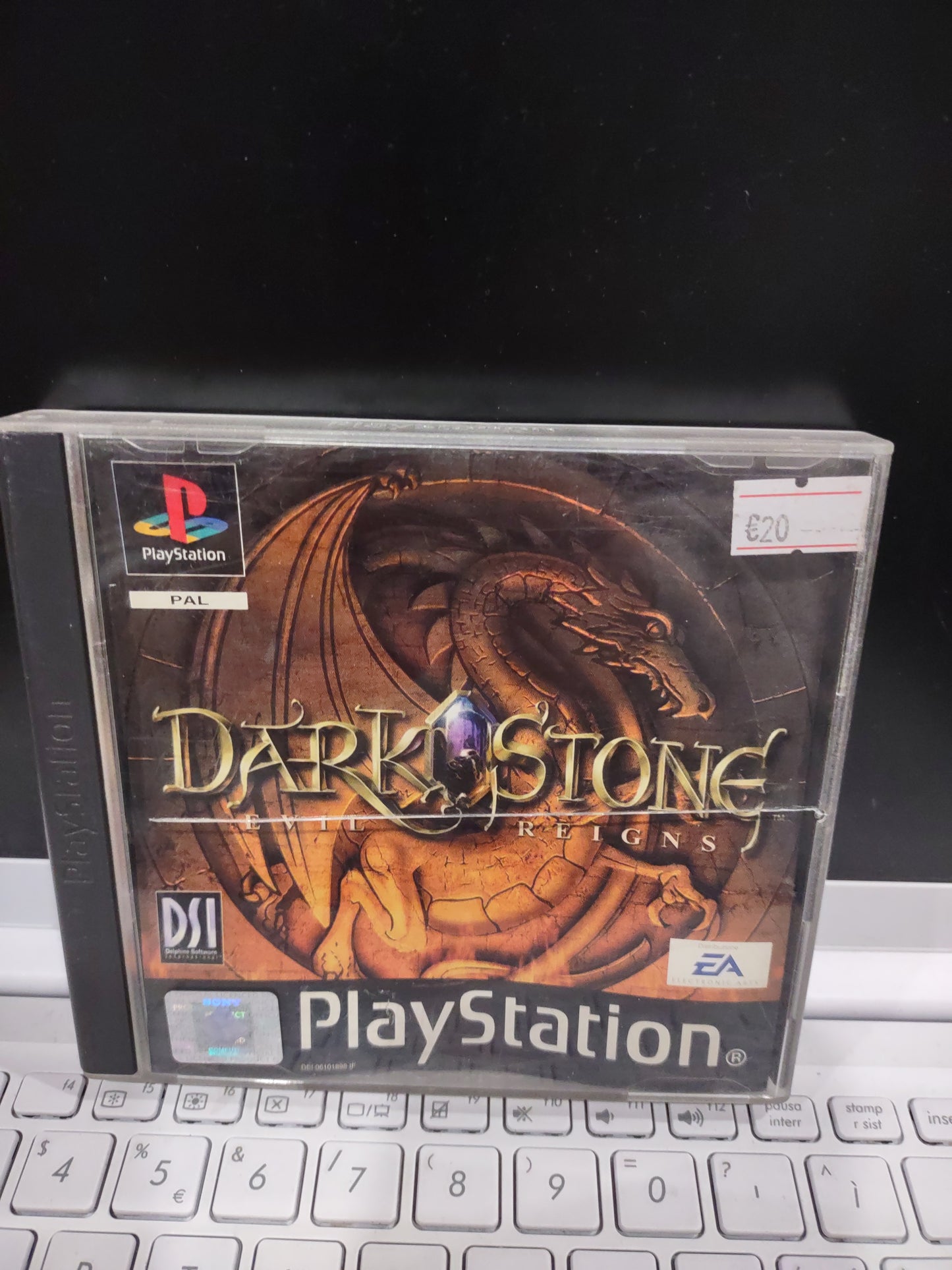 Gioco ps1 PlayStation PAL dark Stone evil reigns