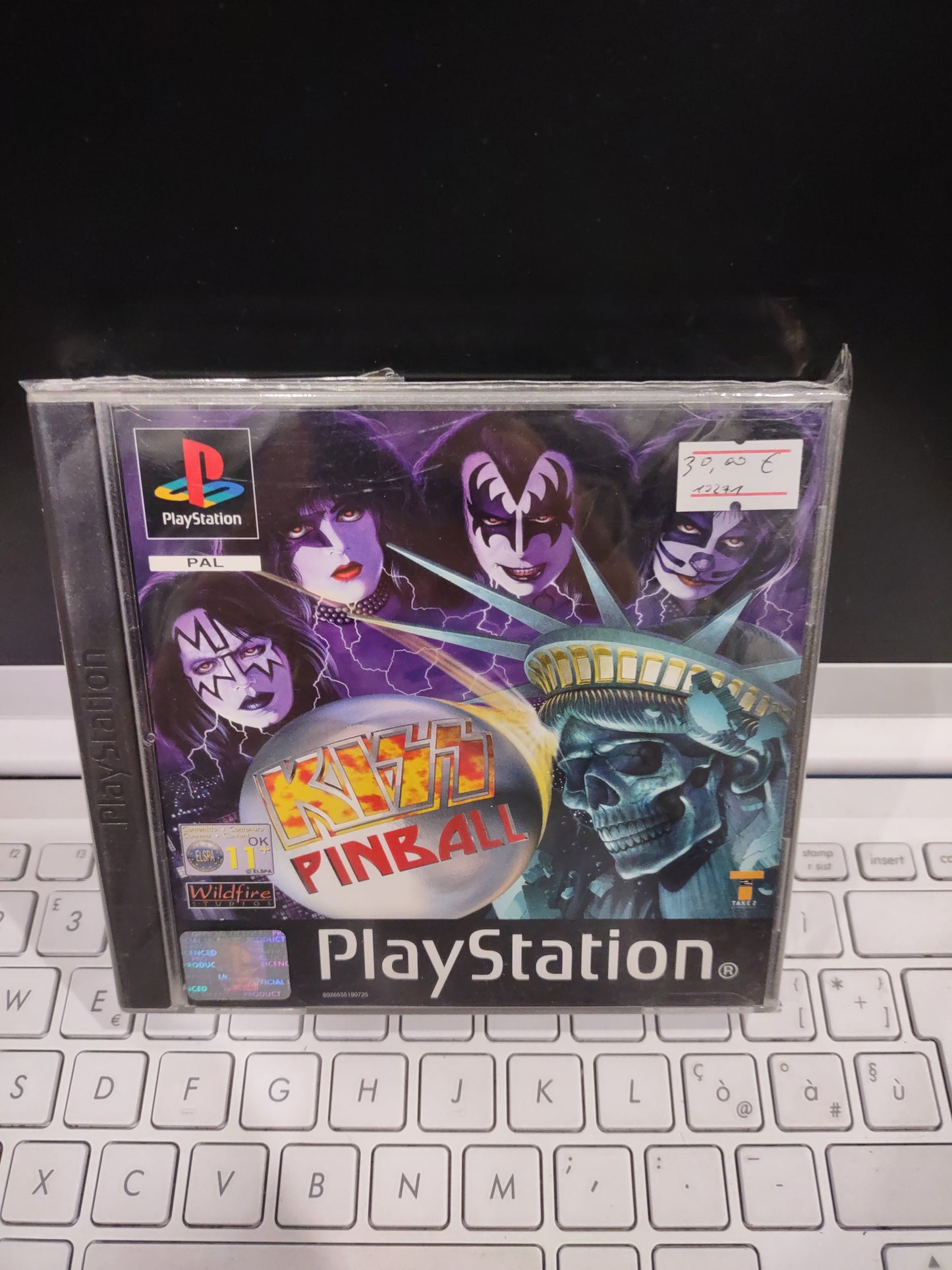 Gioco ps1 PlayStation kiss Pinball