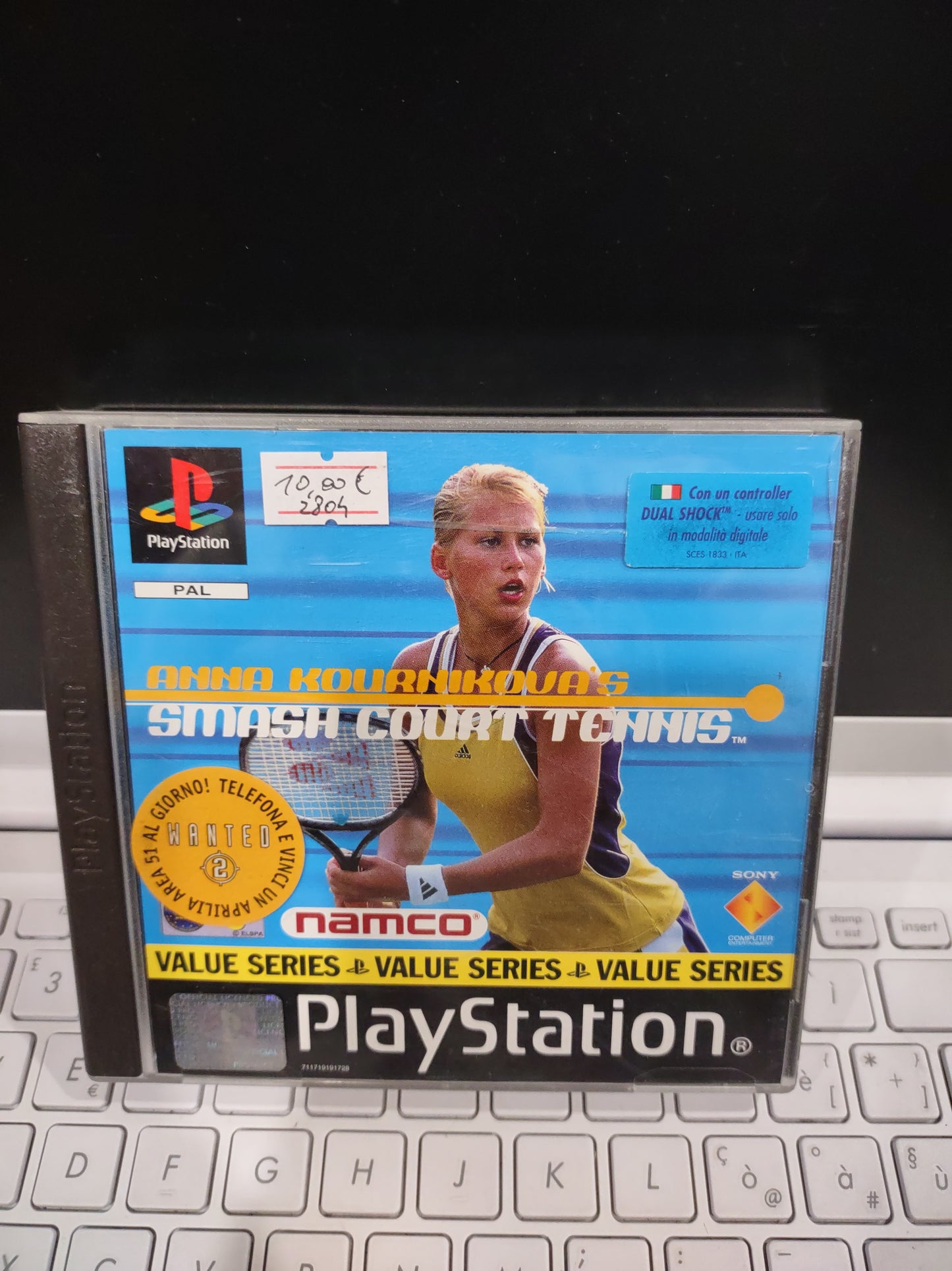 Gioco ps1 PlayStation Anna Kournikova smash court tennis