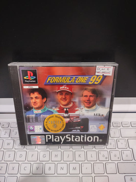 Gioco PS1 PlayStation formula One F1  99 Sony