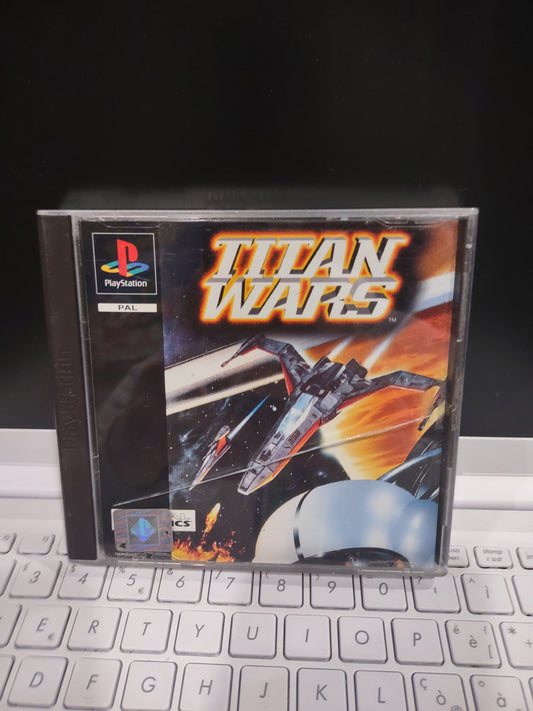 Gioco PS1 PlayStation titan wars PAL