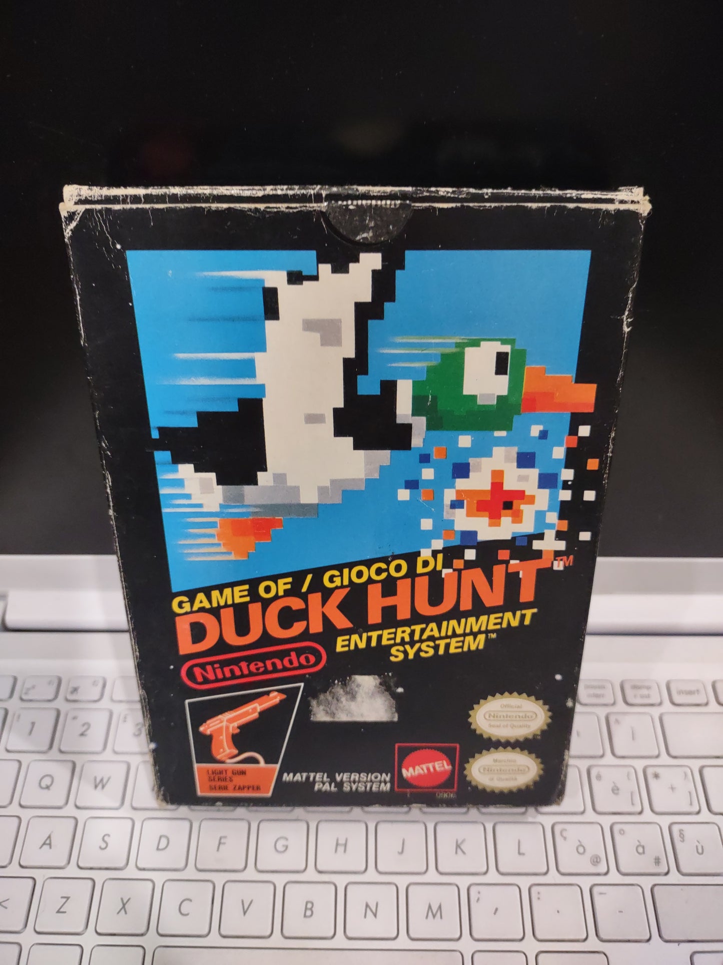 Gioco Nintendo Nes duck Hunt Mattel version PAL GBR