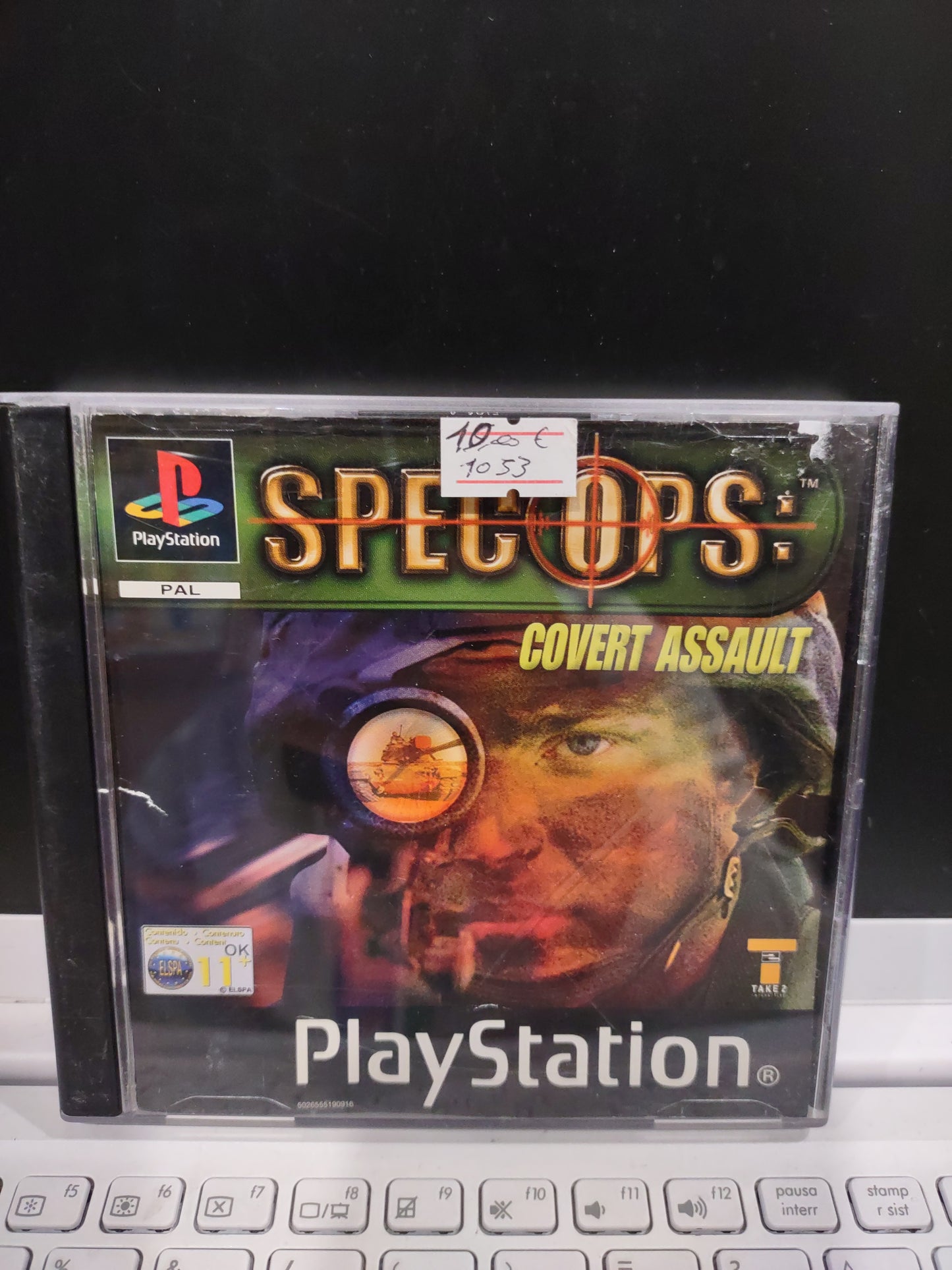 Gioco ps1 PlayStation spec Ops covert assault PAL