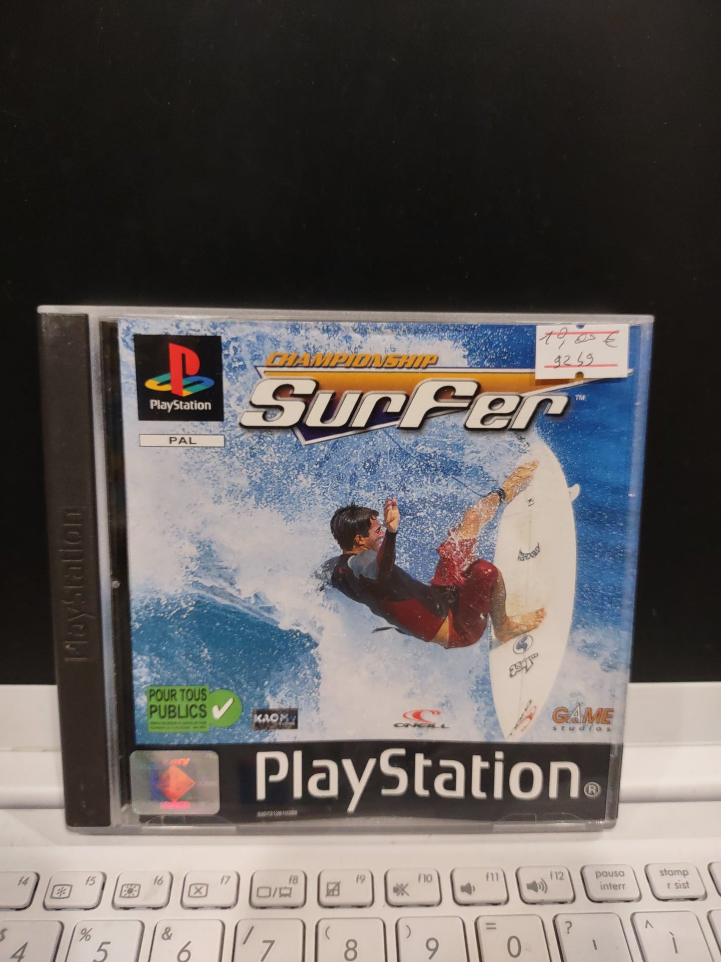 Gioco PS1 PlayStation Championship surfer pal