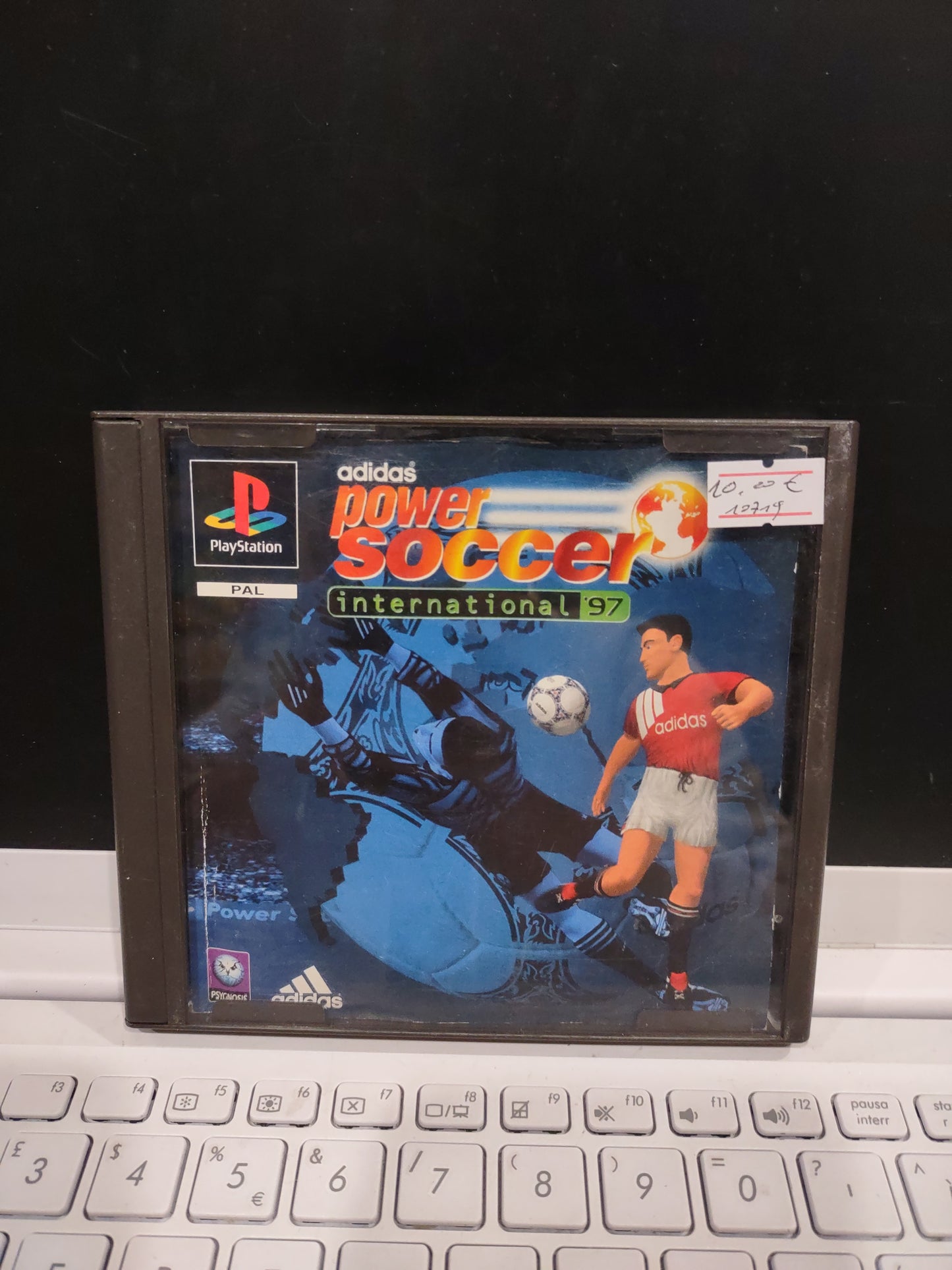 Gioco ps1 PlayStation Adidas Power soccer International 97