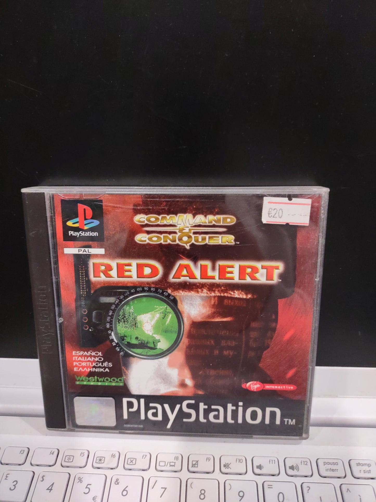 Gioco ps1 PlayStation command conquer Red alert