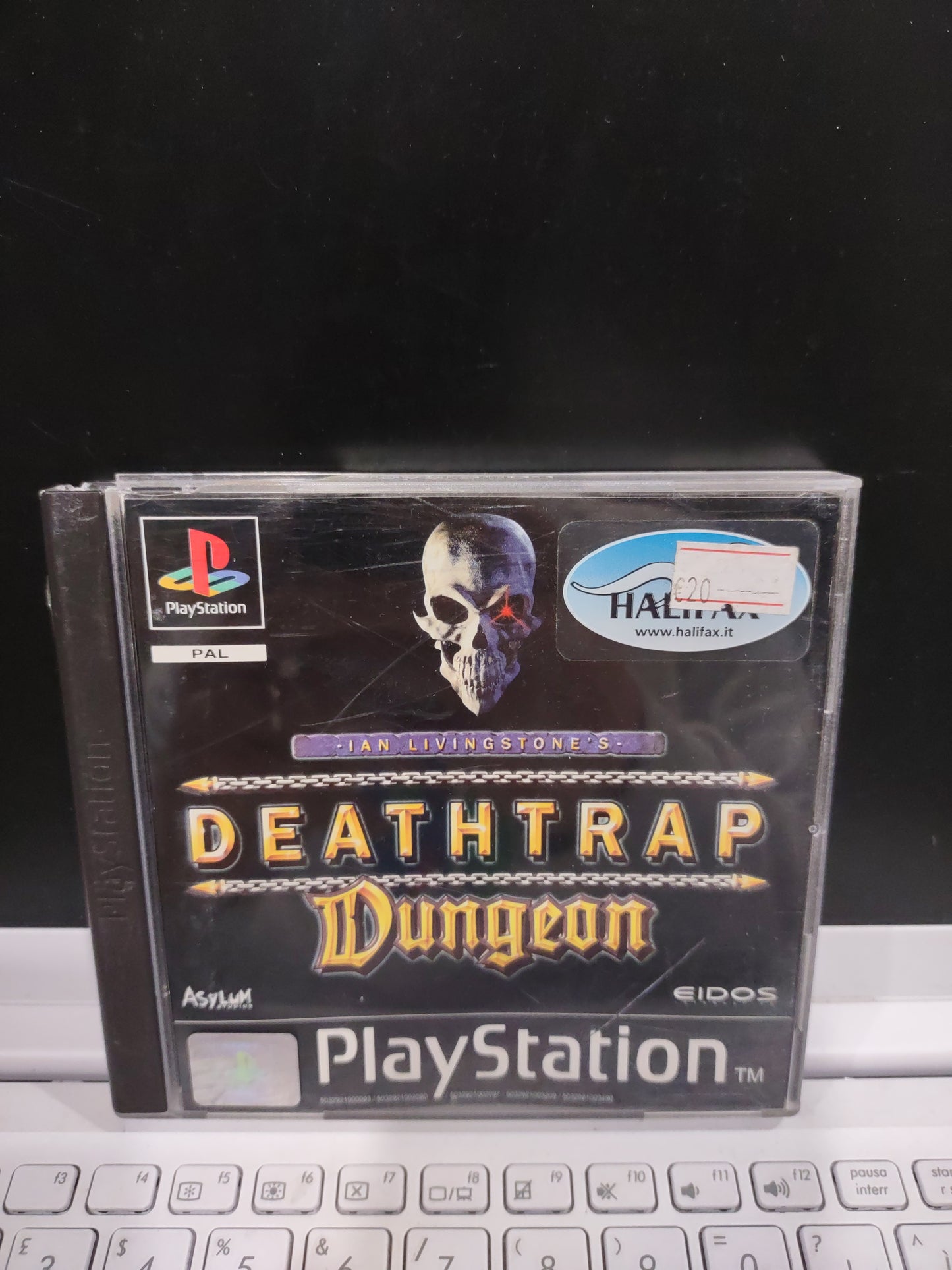 Gioco ps1 PlayStation deathtrap dungeon PAL