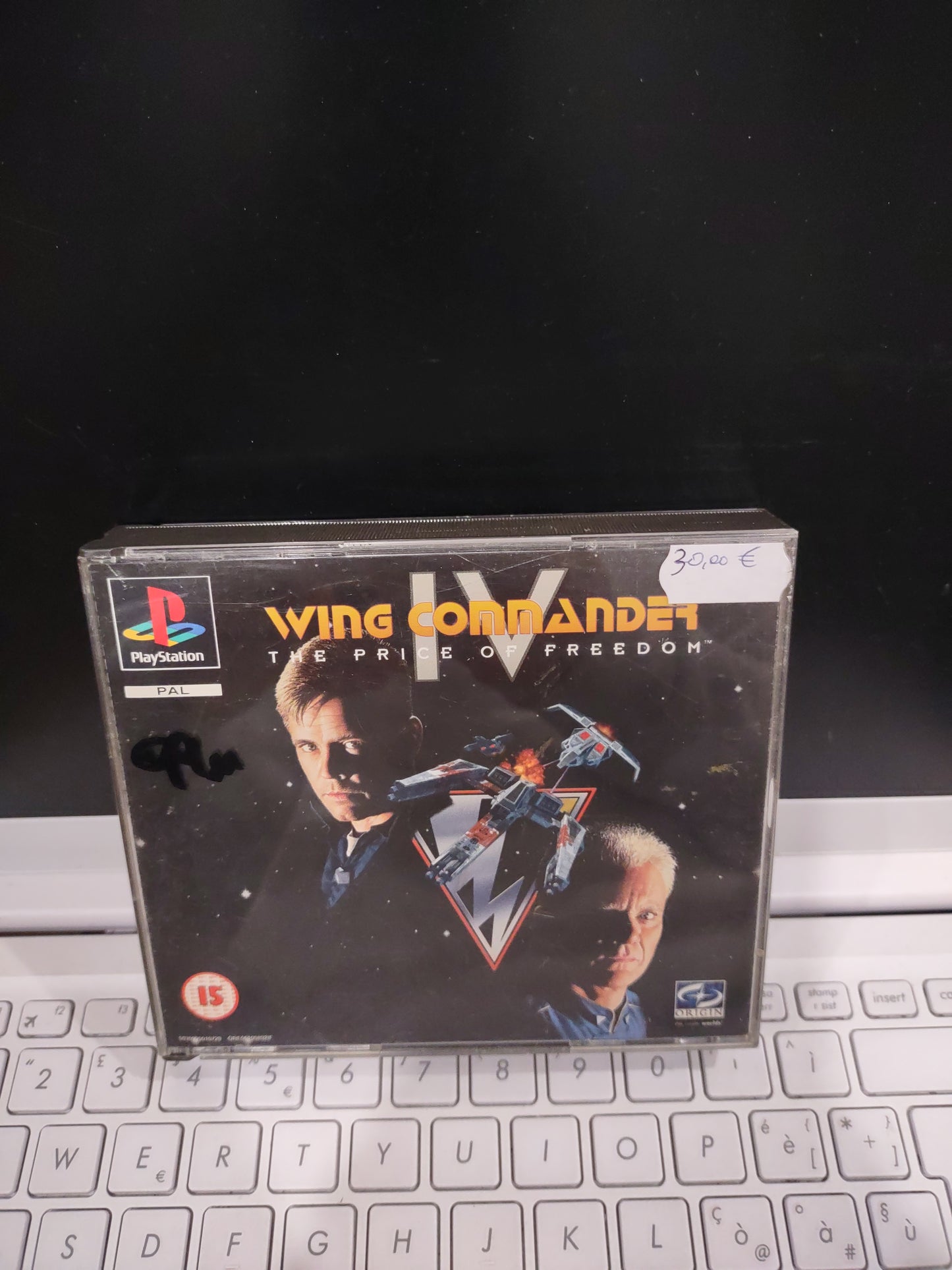 Gioco PS1 PlayStation Wing Commander 4 IV the Price of Freedom