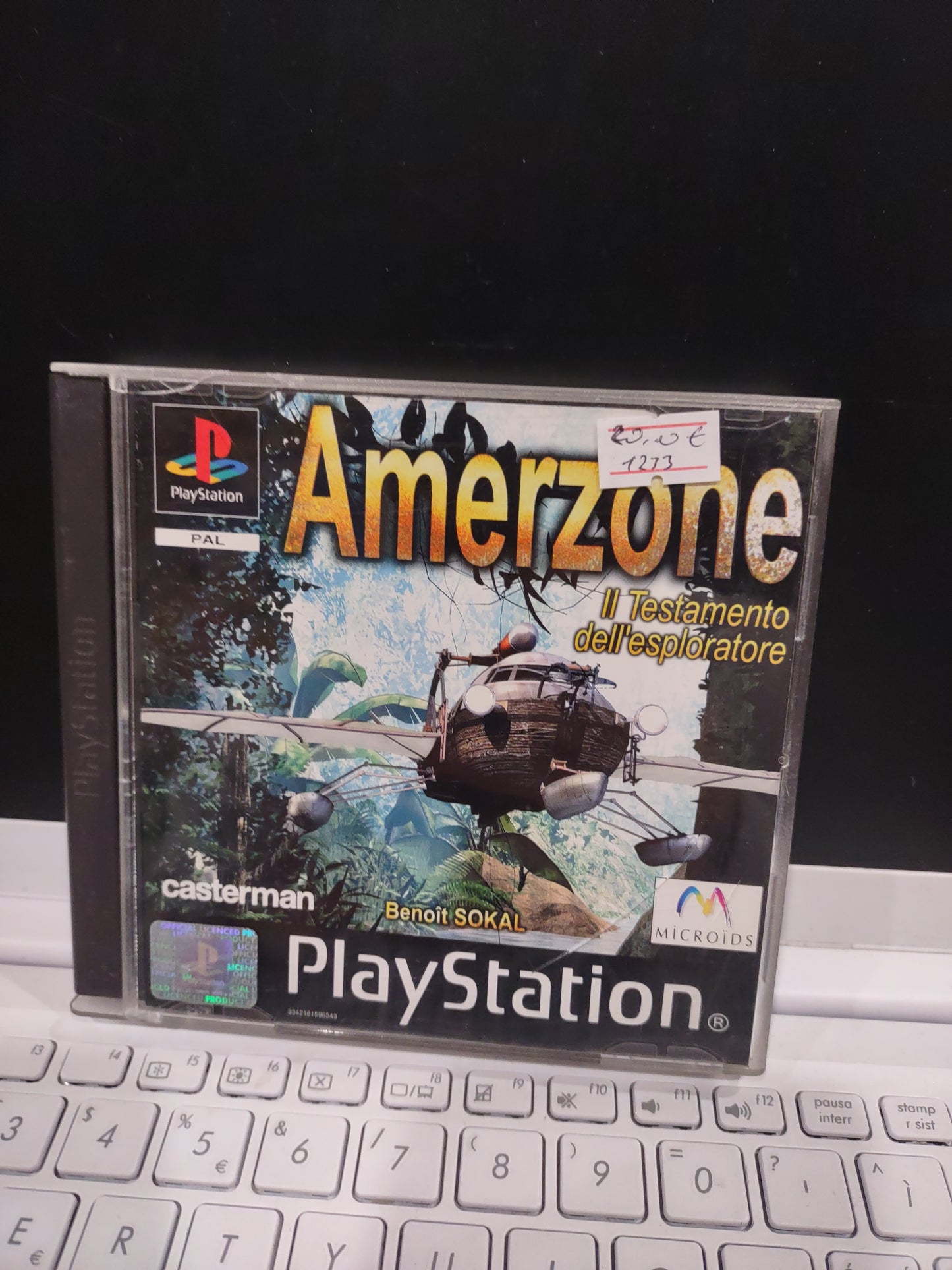 Gioco PS1 PlayStation Amerzone il testamento dell'esploratore