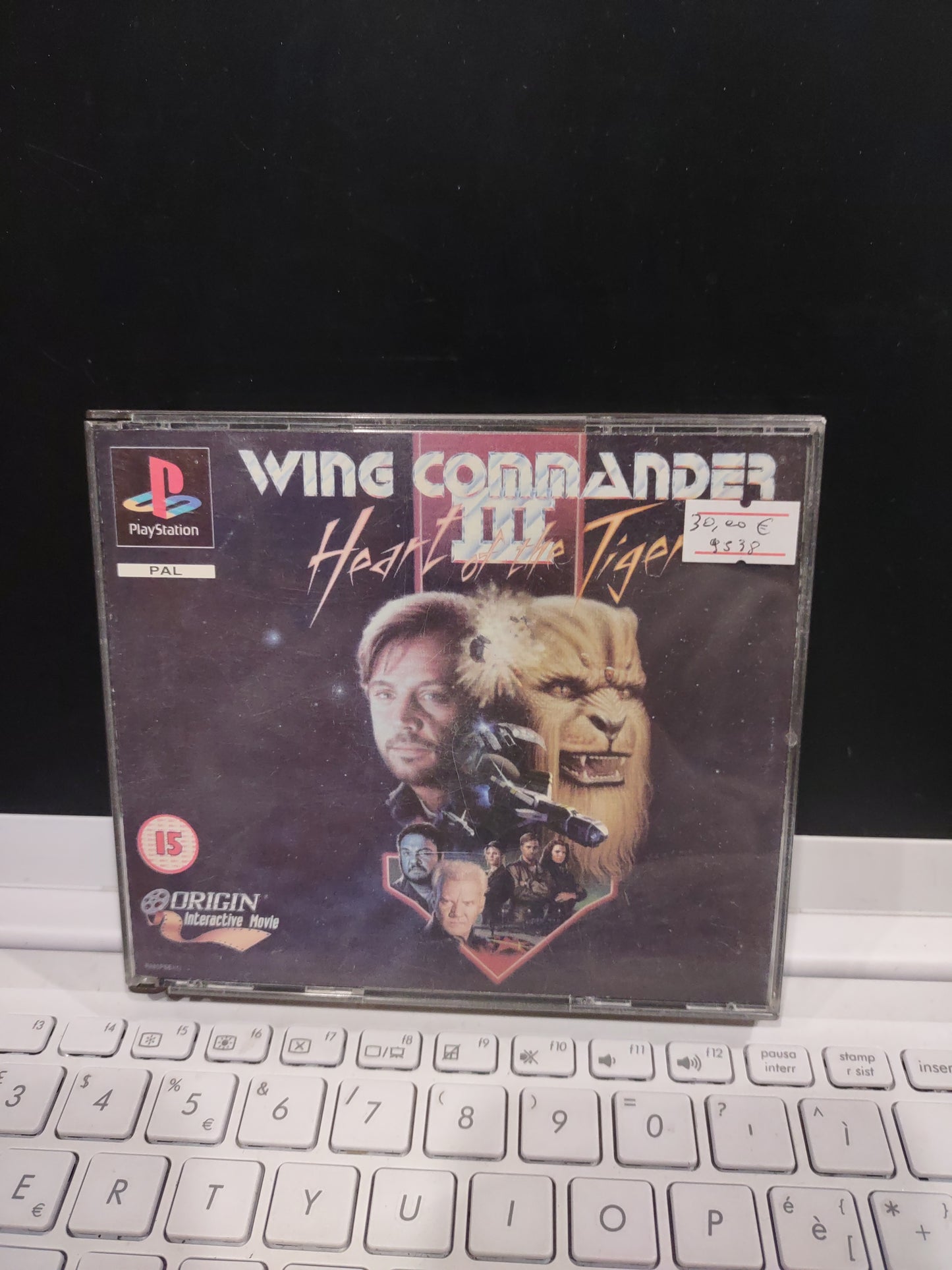 Gioco PS1 PlayStation Wing Commander 3 PAL