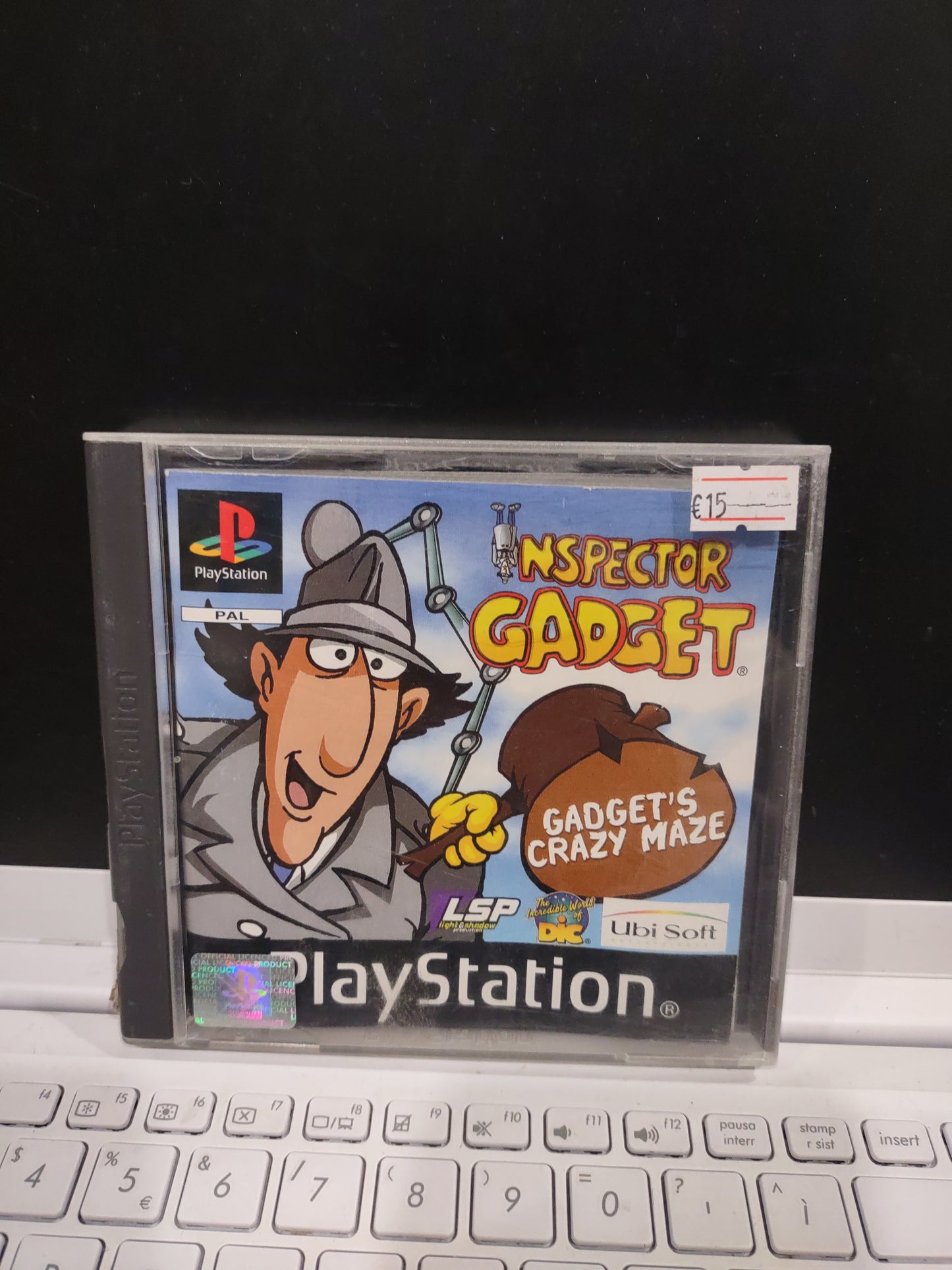 Gioco PS1 PlayStation inspector gadget