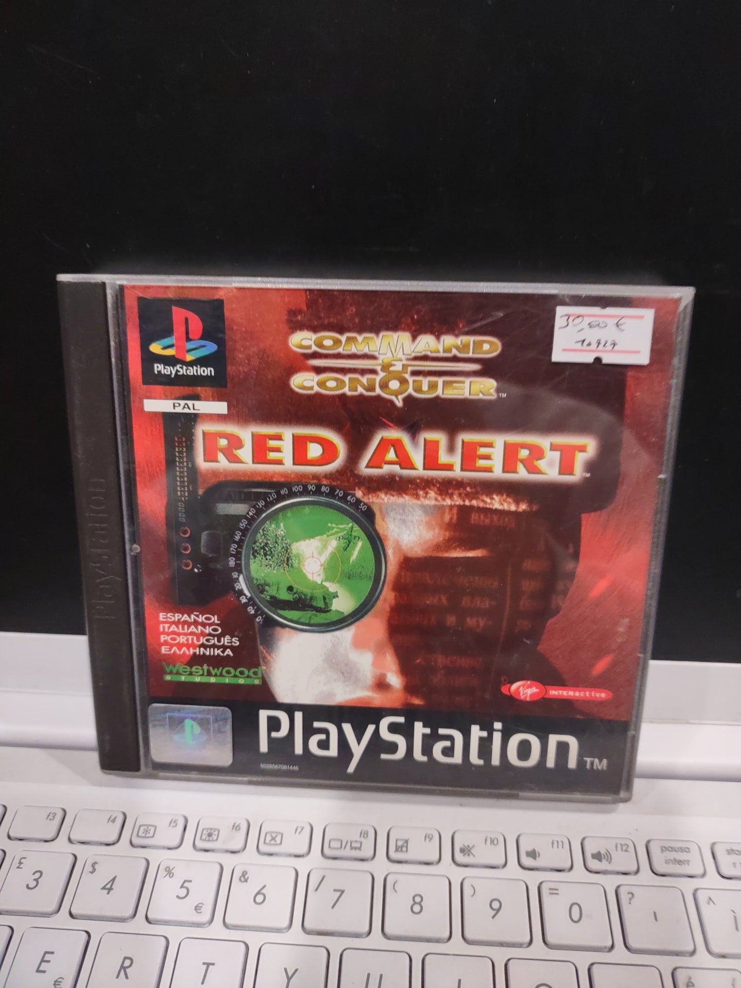 Gioco ps1 PlayStation command conquer Red alert