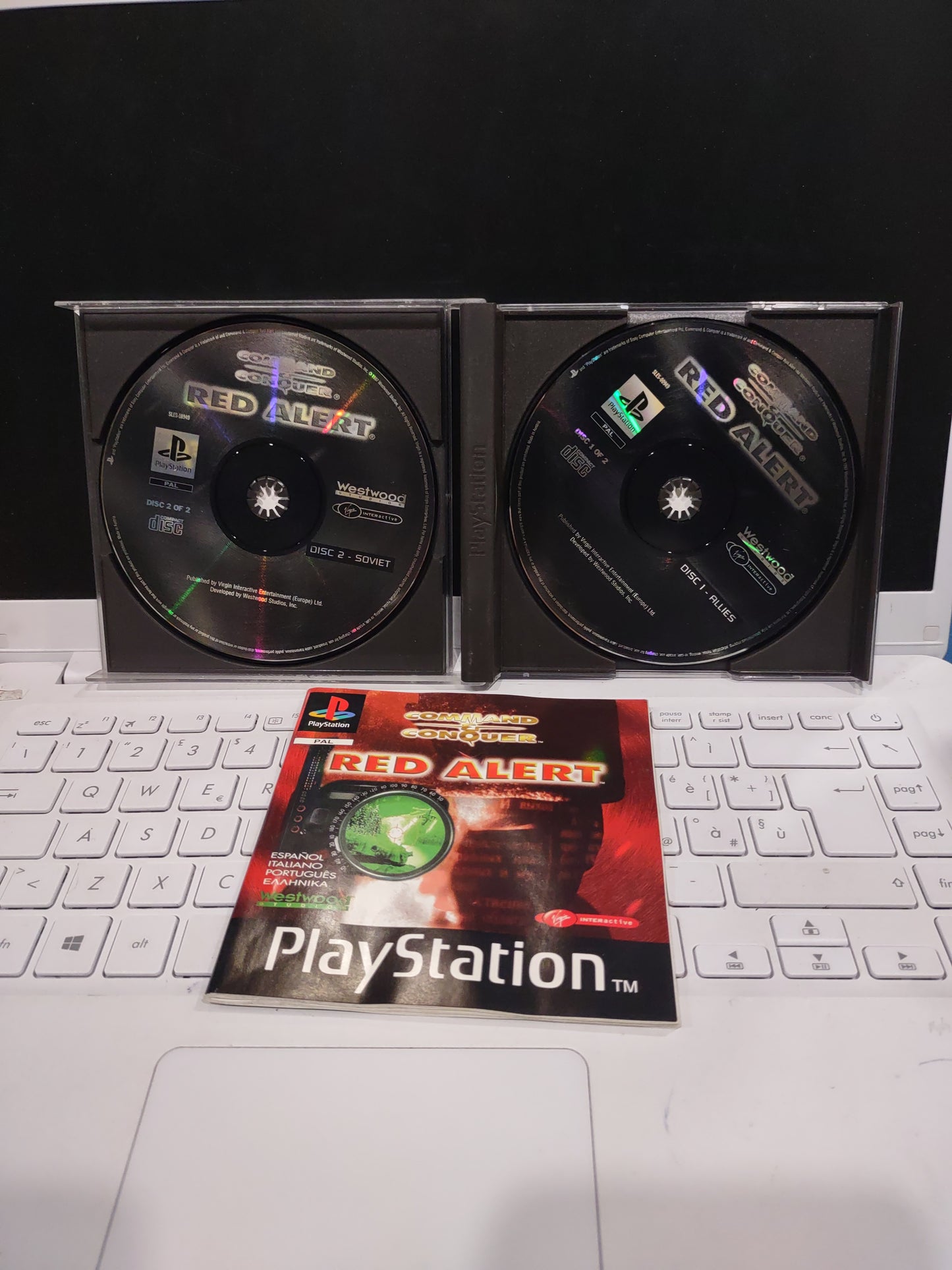 Gioco ps1 PlayStation command conquer Red alert