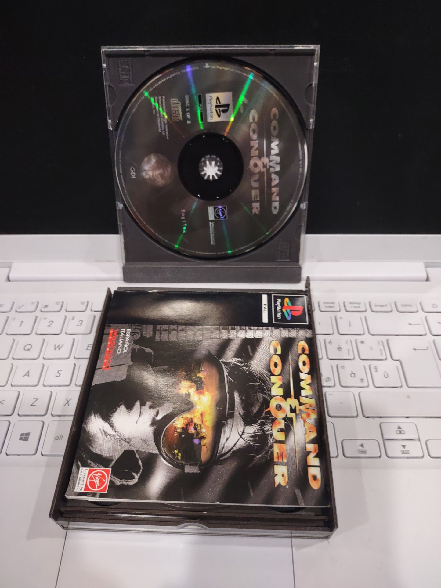 Gioco PlayStation ps1 big box command conquer