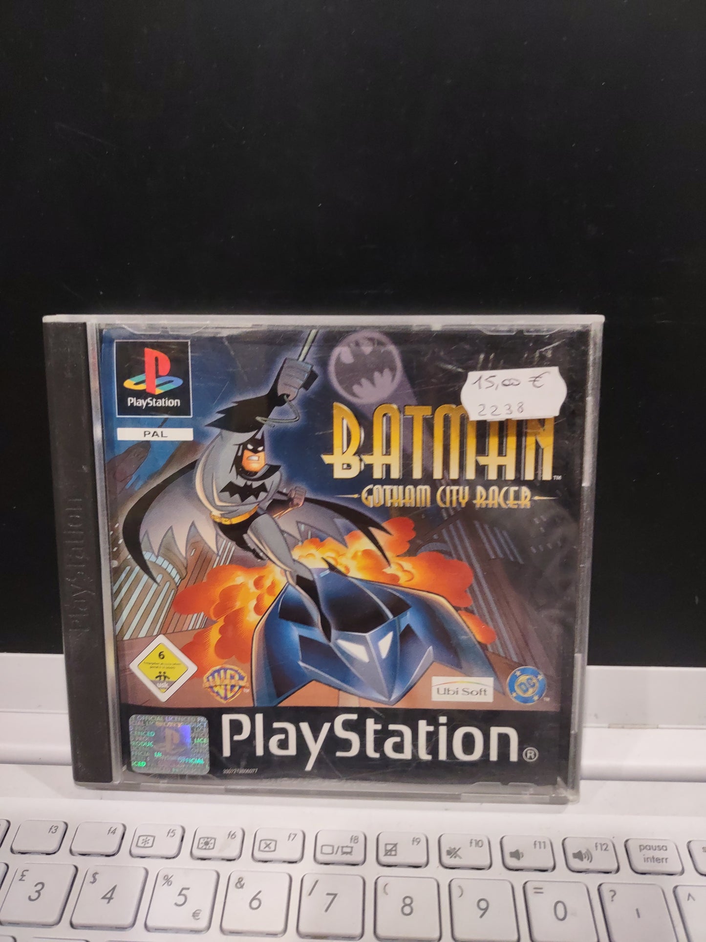 Gioco ps1 PlayStation PAL Batman Gotham city Racer