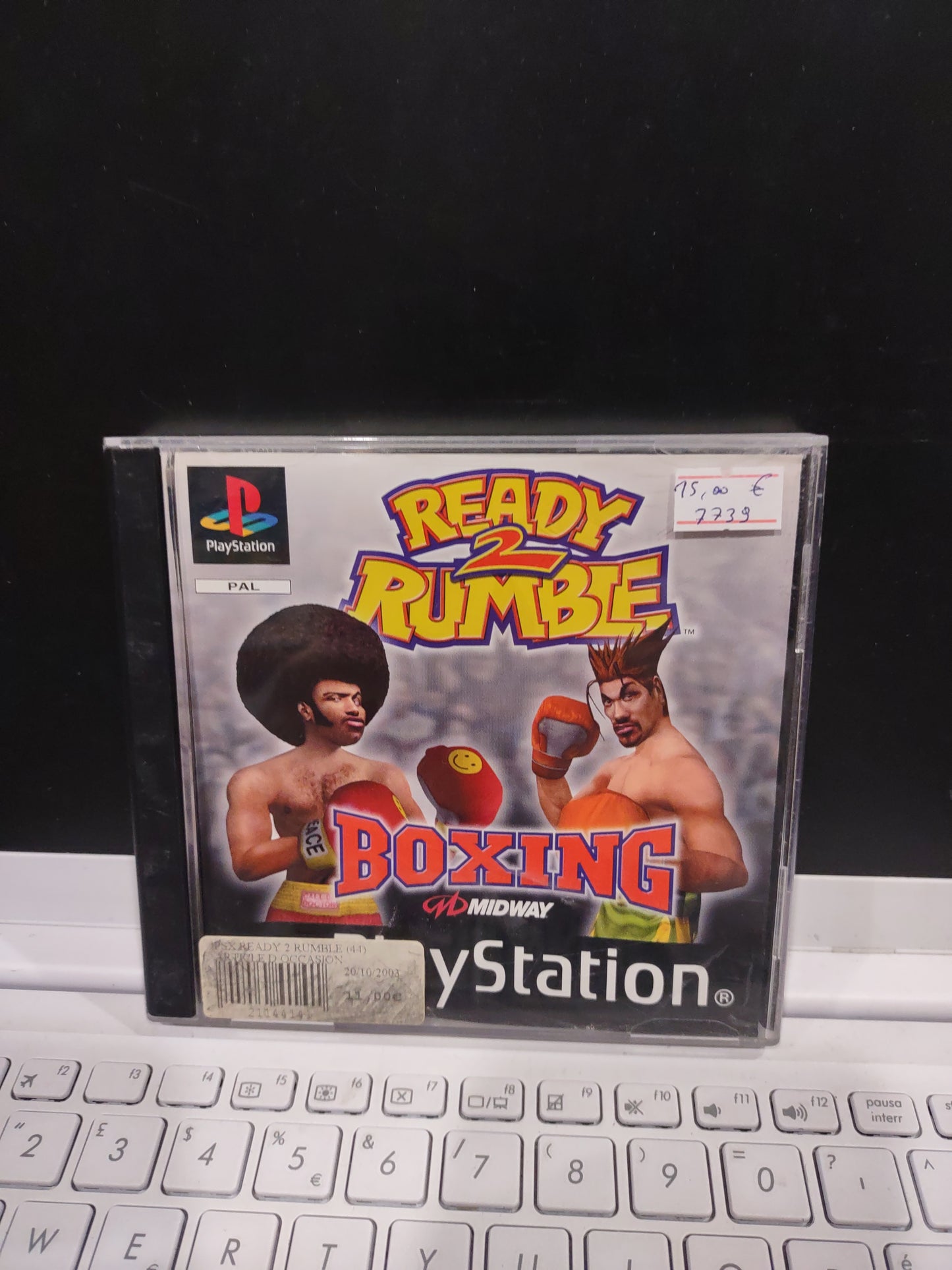 Gioco ps1 PlayStation boxing ready 2 RUMBLE