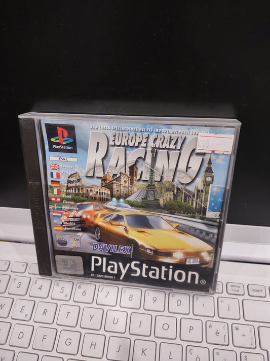 Gioco ps1 PlayStation PAL Europe Crazy racing