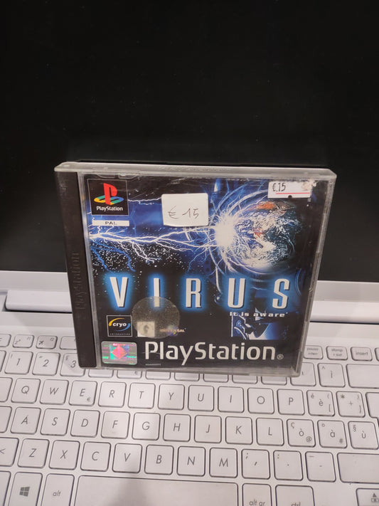 Gioco PS1 PlayStation virus IT  IS aware