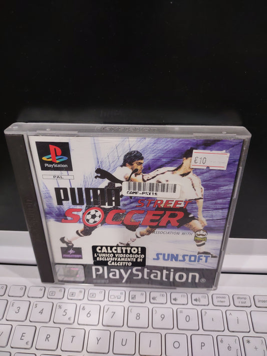 Gioco PS1 PlayStation Puma street soccer calcio