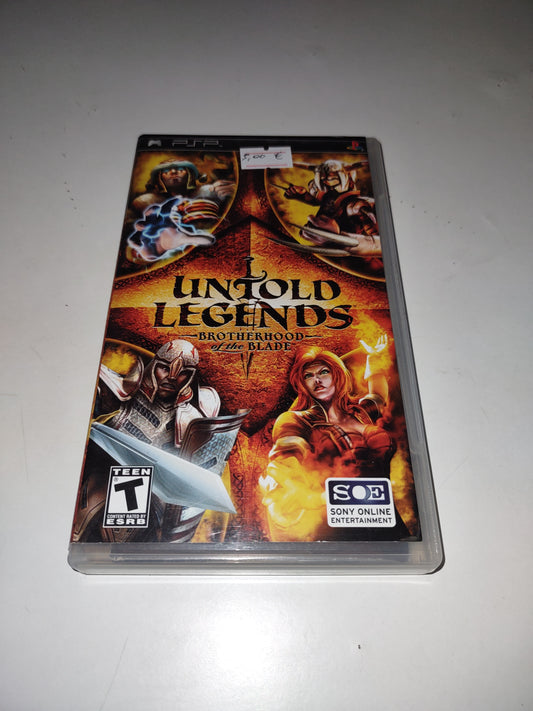 Gioco psp untold Legends