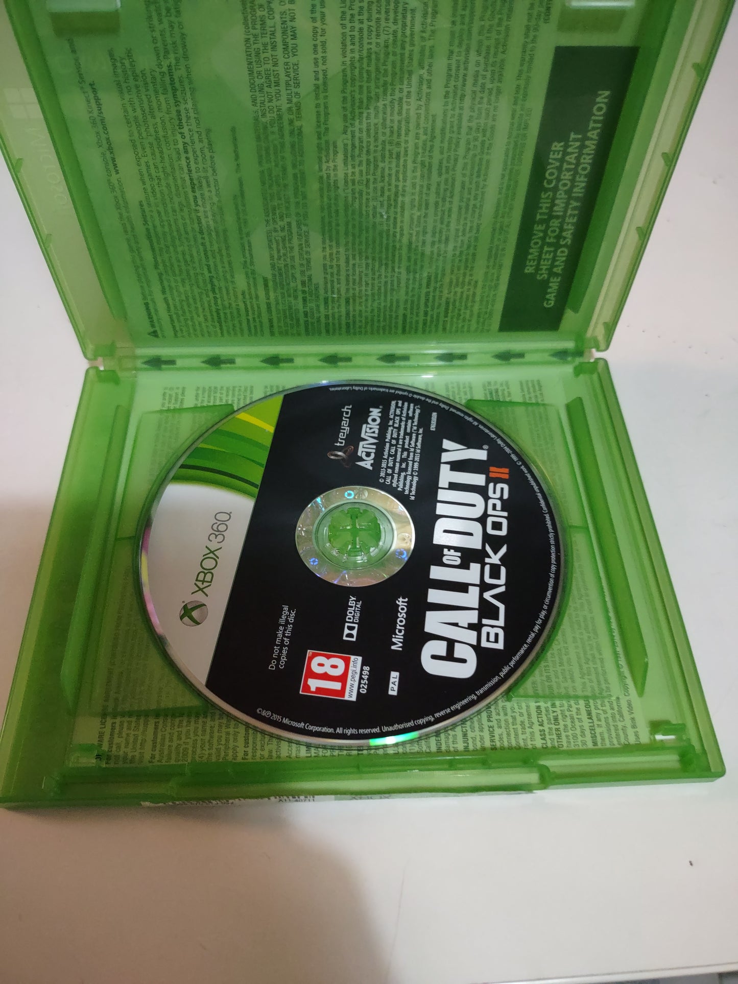 Gioco Xbox One e 360 call of duty black ops 2