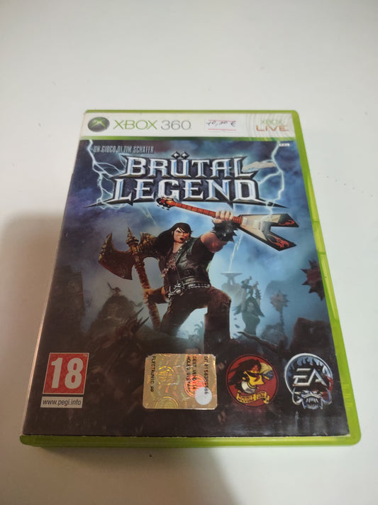 Gioco Xbox 360 brutal Legend con jack Black