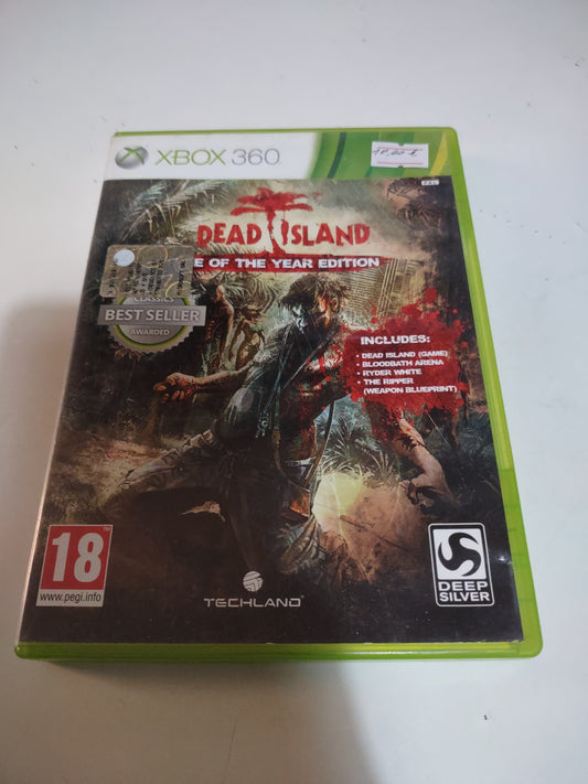 Gioco Xbox 360 dead Island game of the year edition