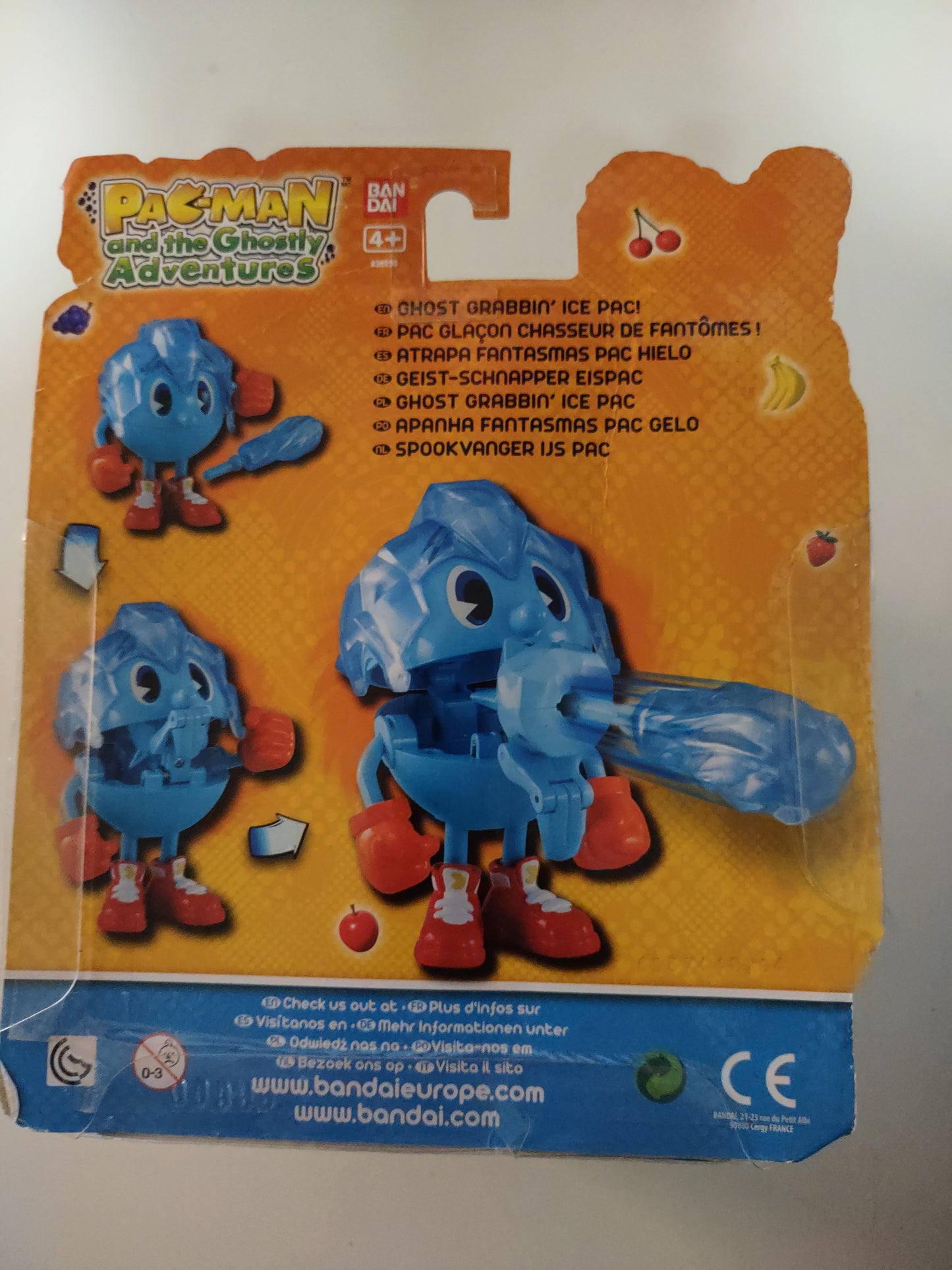 Action figures pac-man and the ghostly adventures ICE pac