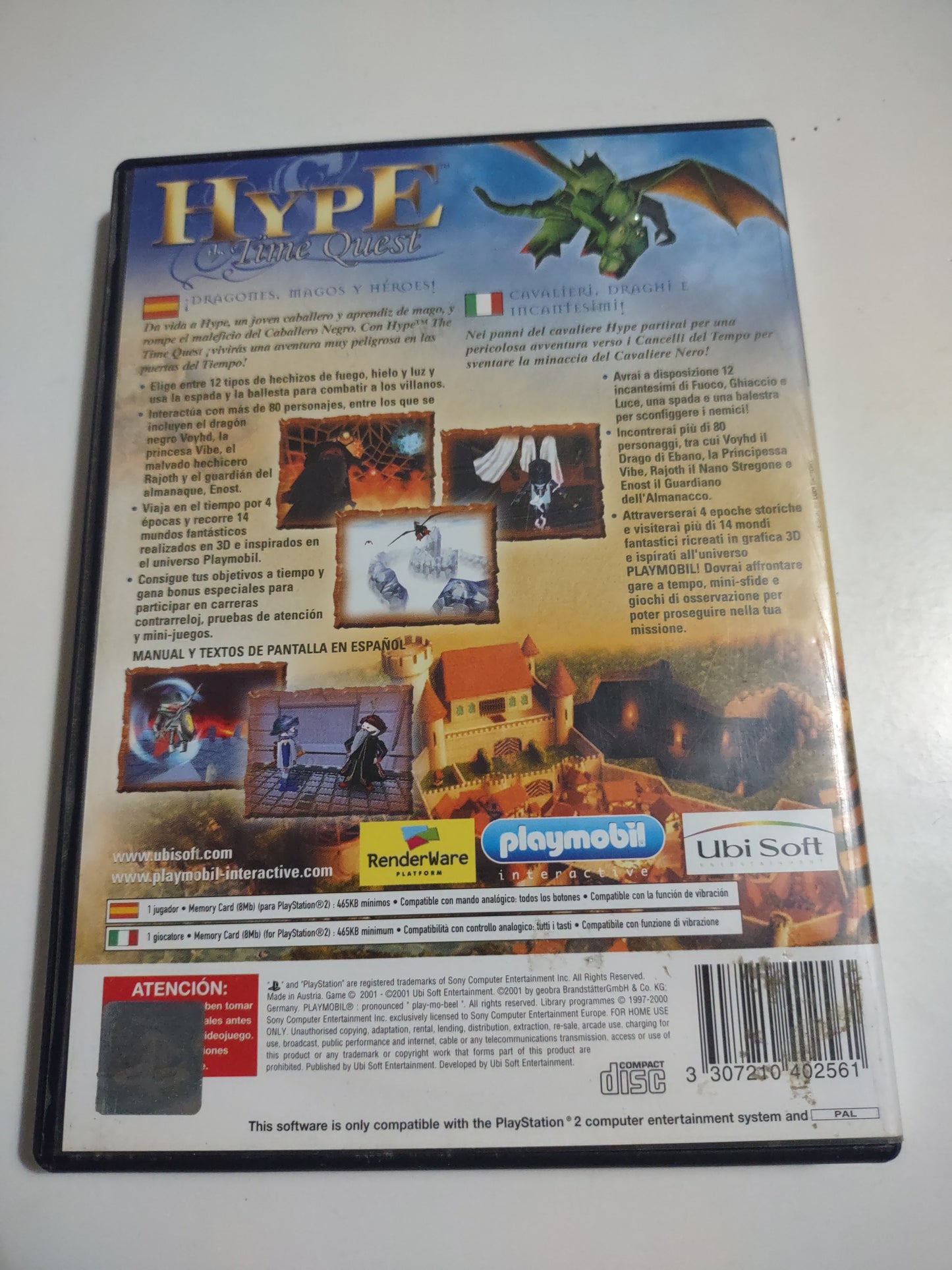 Gioco PlayStation 2 Ps2 hype the time quest