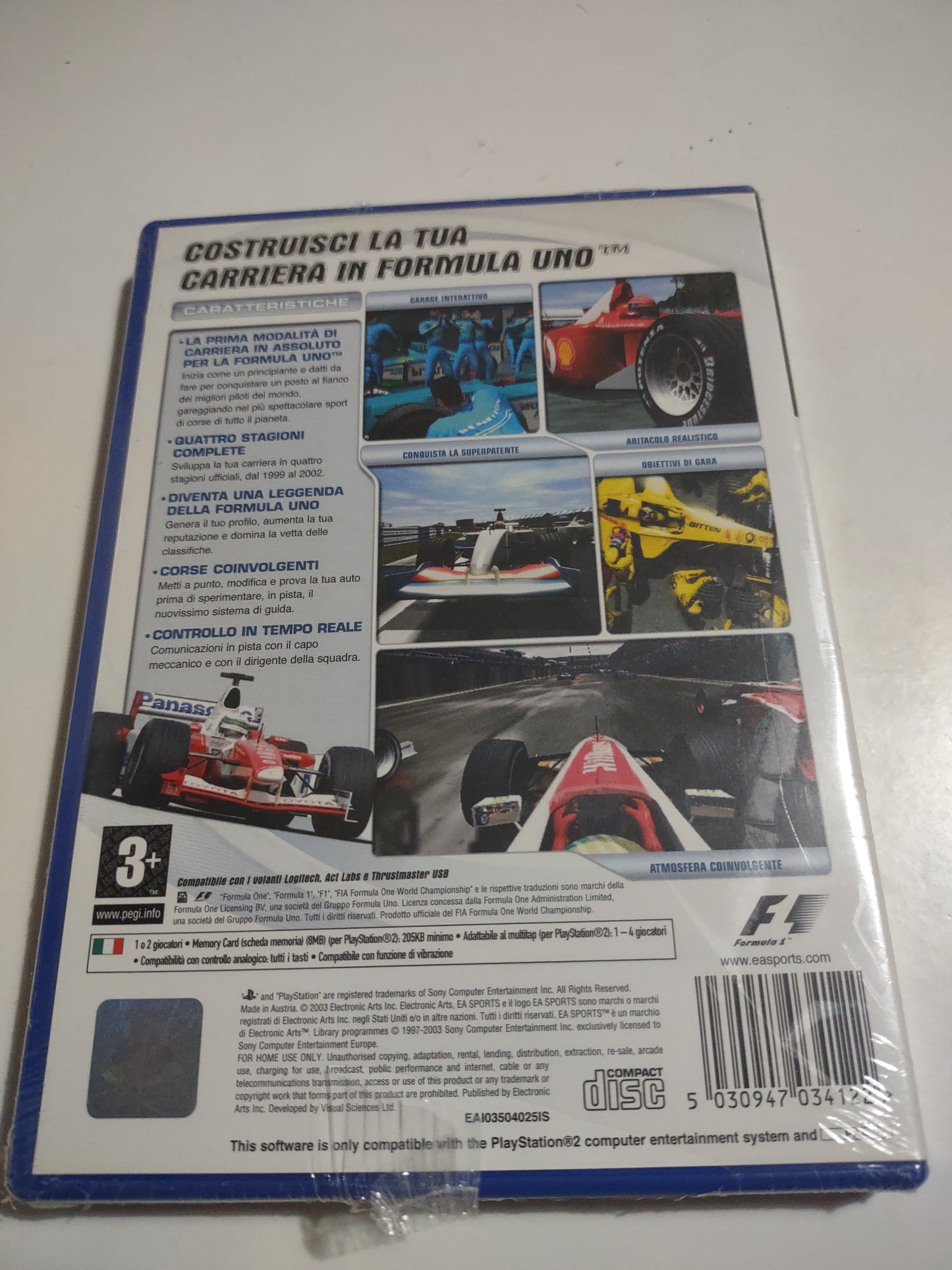 Gioco PlayStation 2 Ps2 F1 career challenge