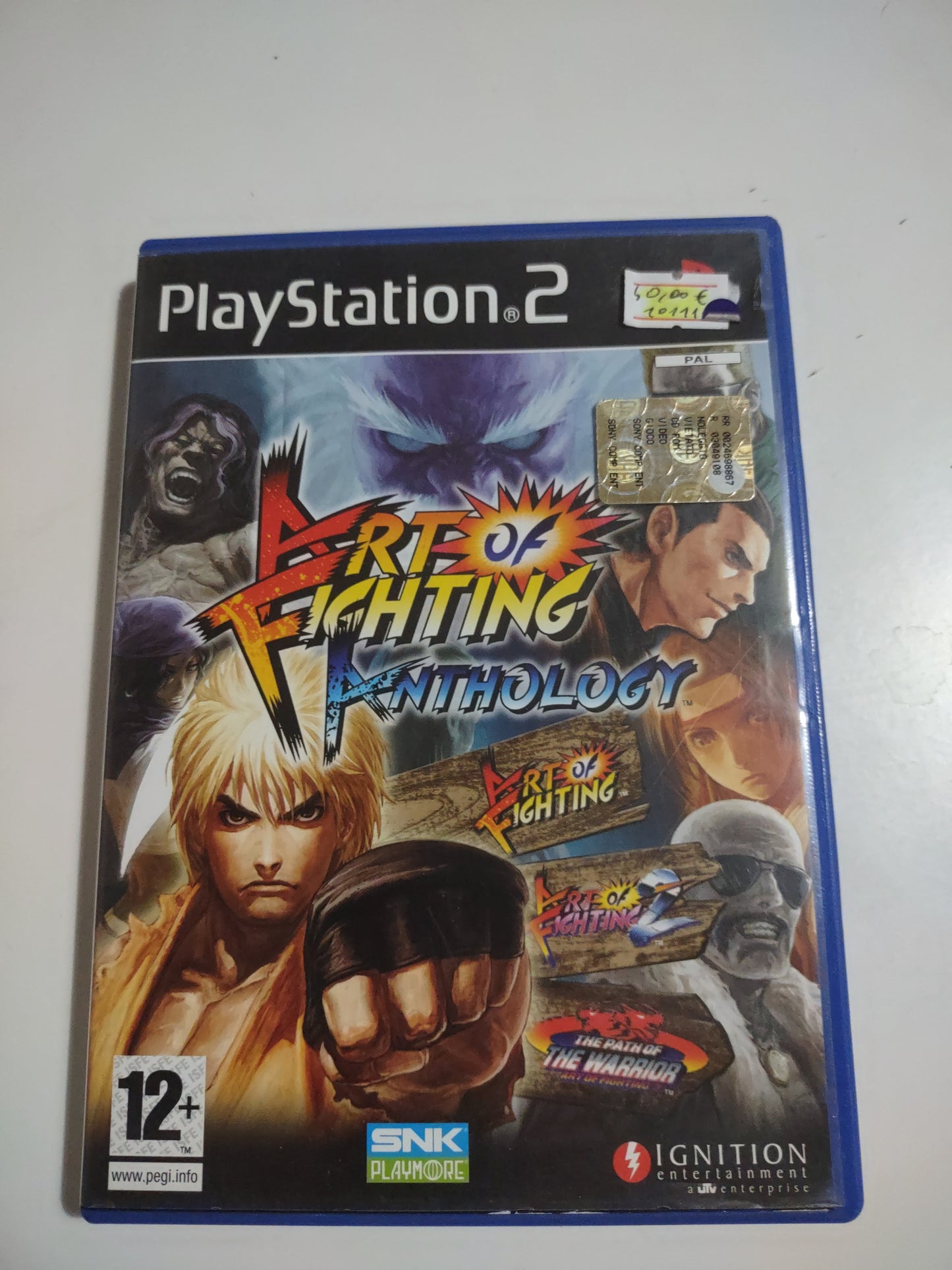 Gioco PlayStation 2 Ps2 art of fighting anthology