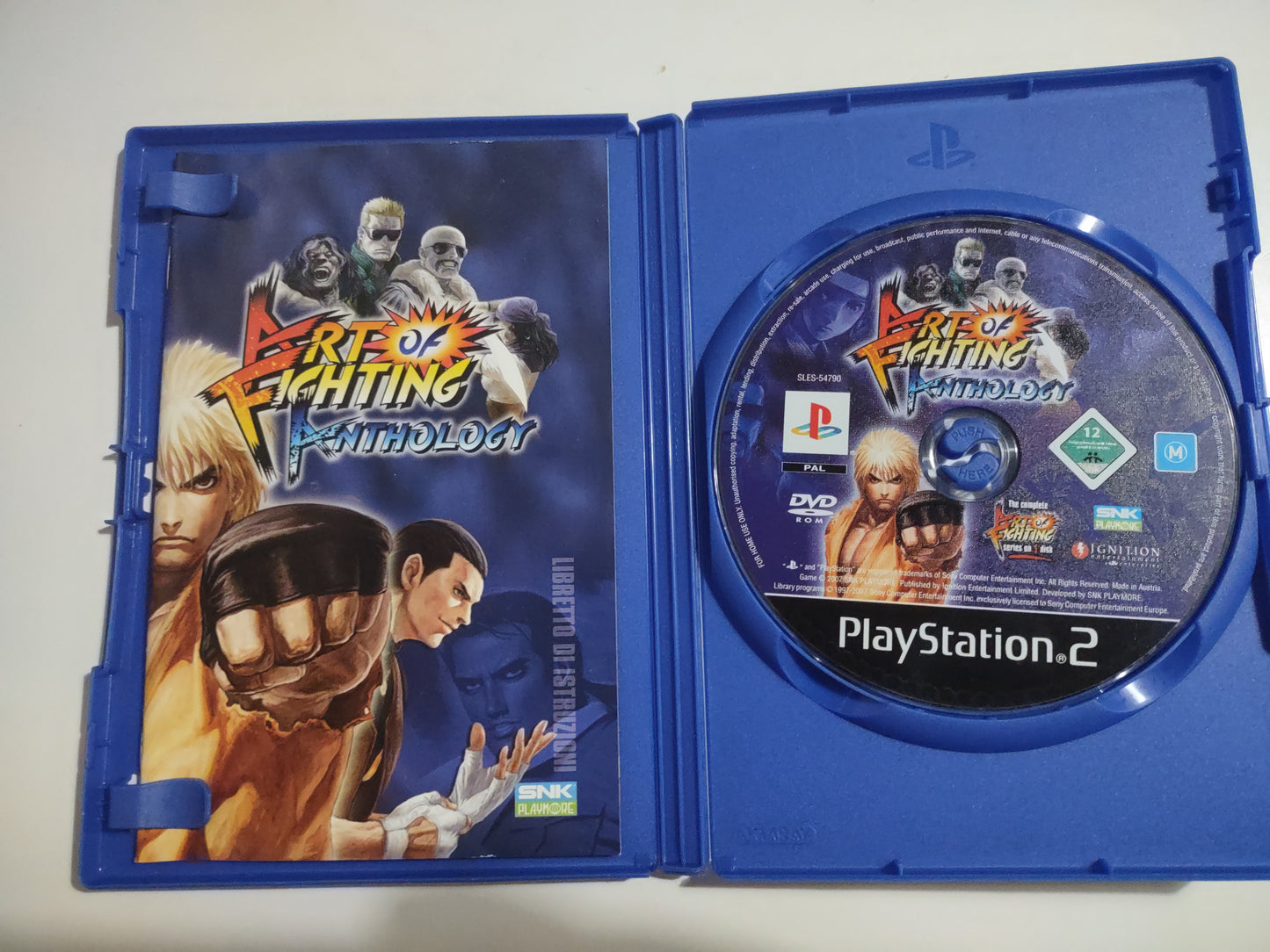 Gioco PlayStation 2 Ps2 art of fighting anthology