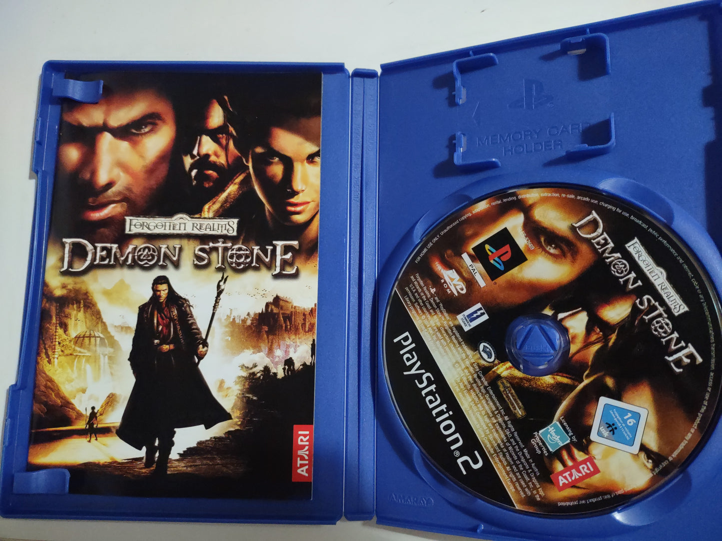 Gioco PlayStation 2 PS2 forgotten realms demon Stone