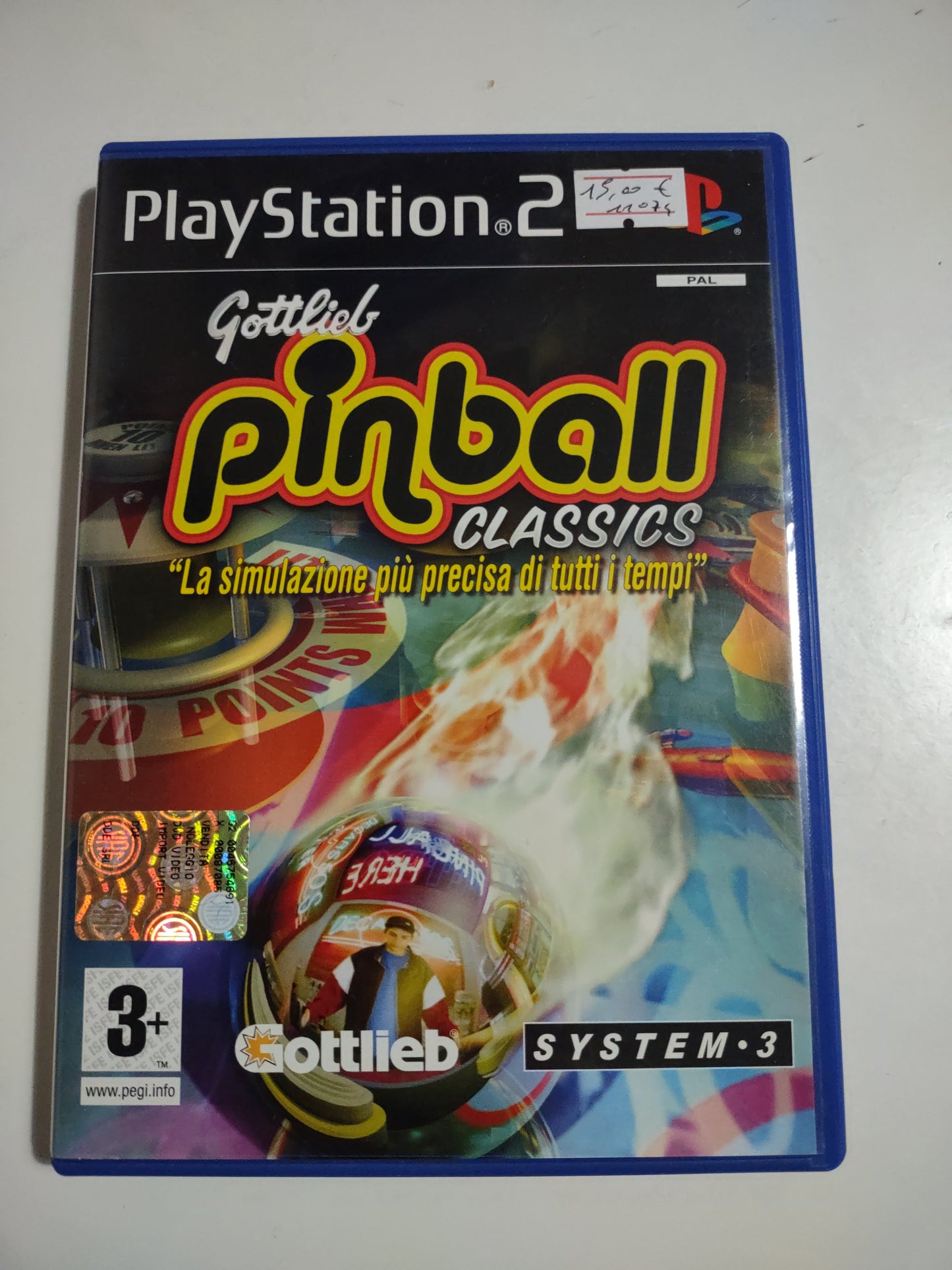 Gioco PlayStation 2 PS2 Gottlieb Pinball classics