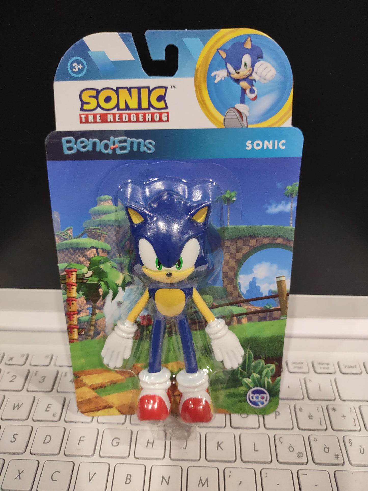 Action figure Sonic the hedgehog bend EMS