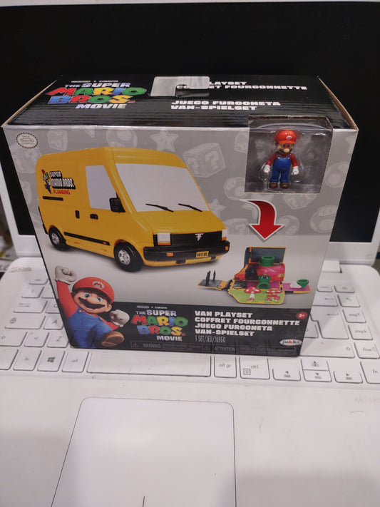 Nintendo the super Mario Bros movie van playset  jakks pacific