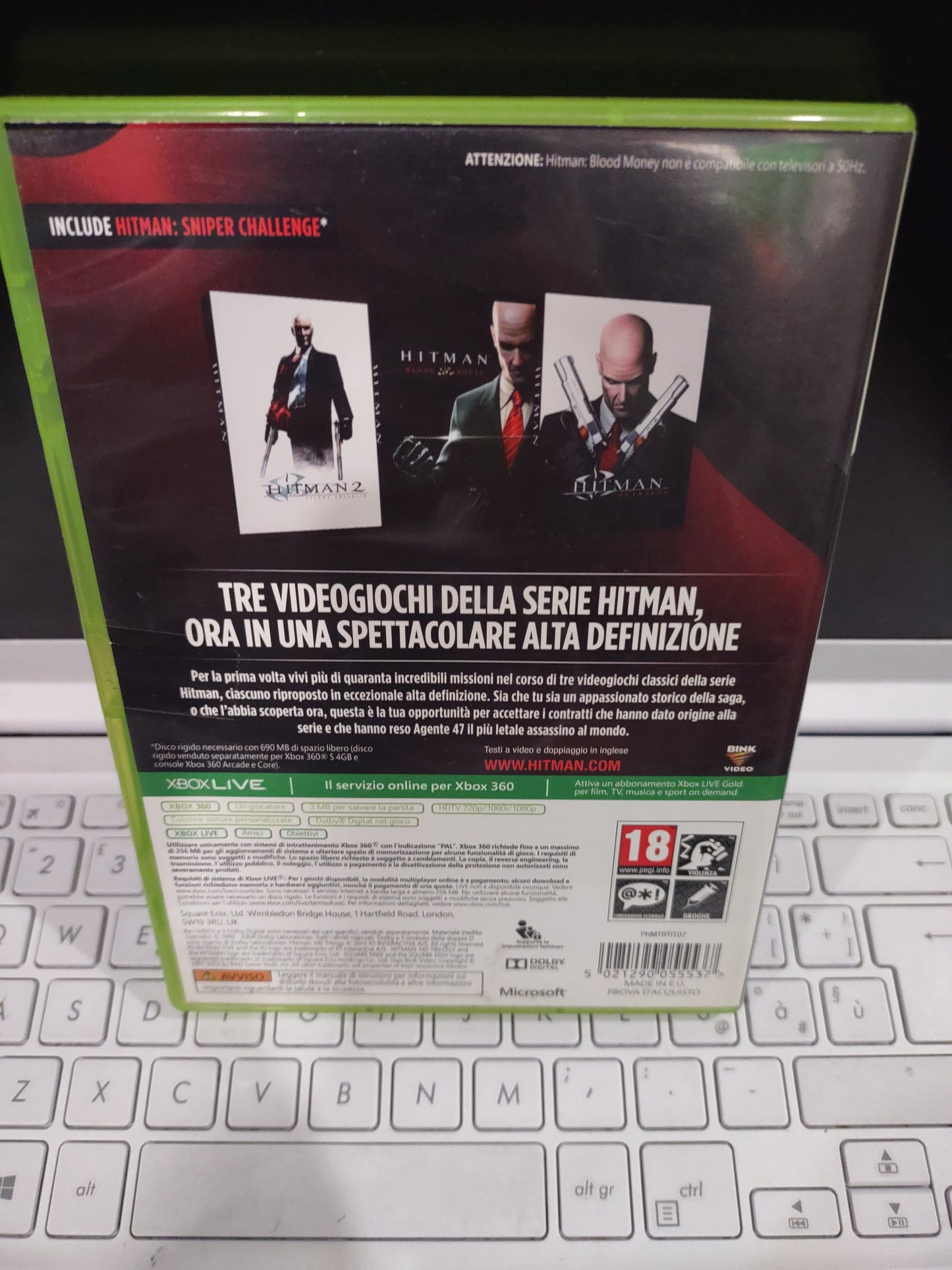 Gioco Xbox 360 Hitman HD Trilogy